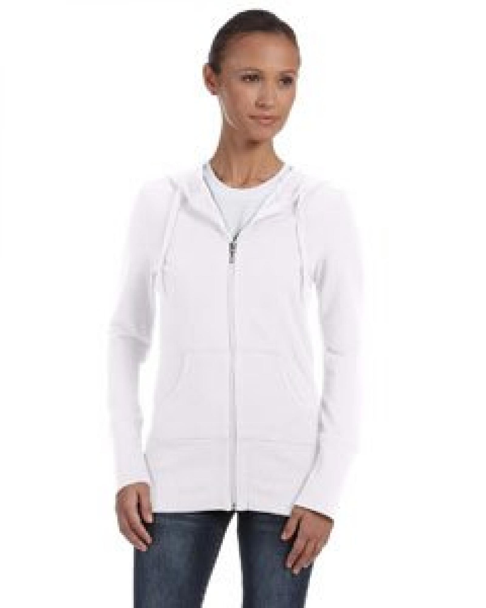 Ladies Stretch French Terry Lounge Jacket MIDNIGHT - L 