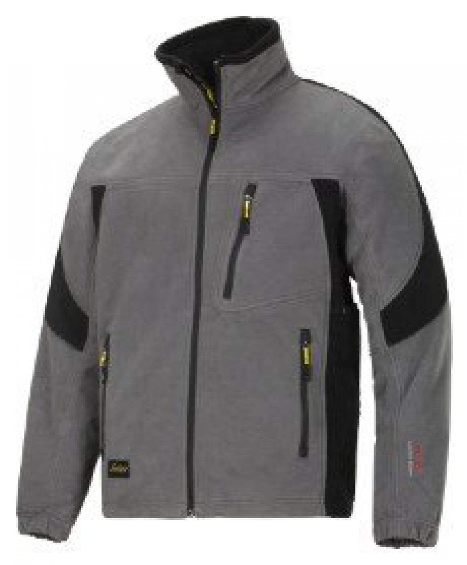 8010 Winddichte Fleece Jacke grau XS 8010 Winddichte Fleece Jacke grau XS