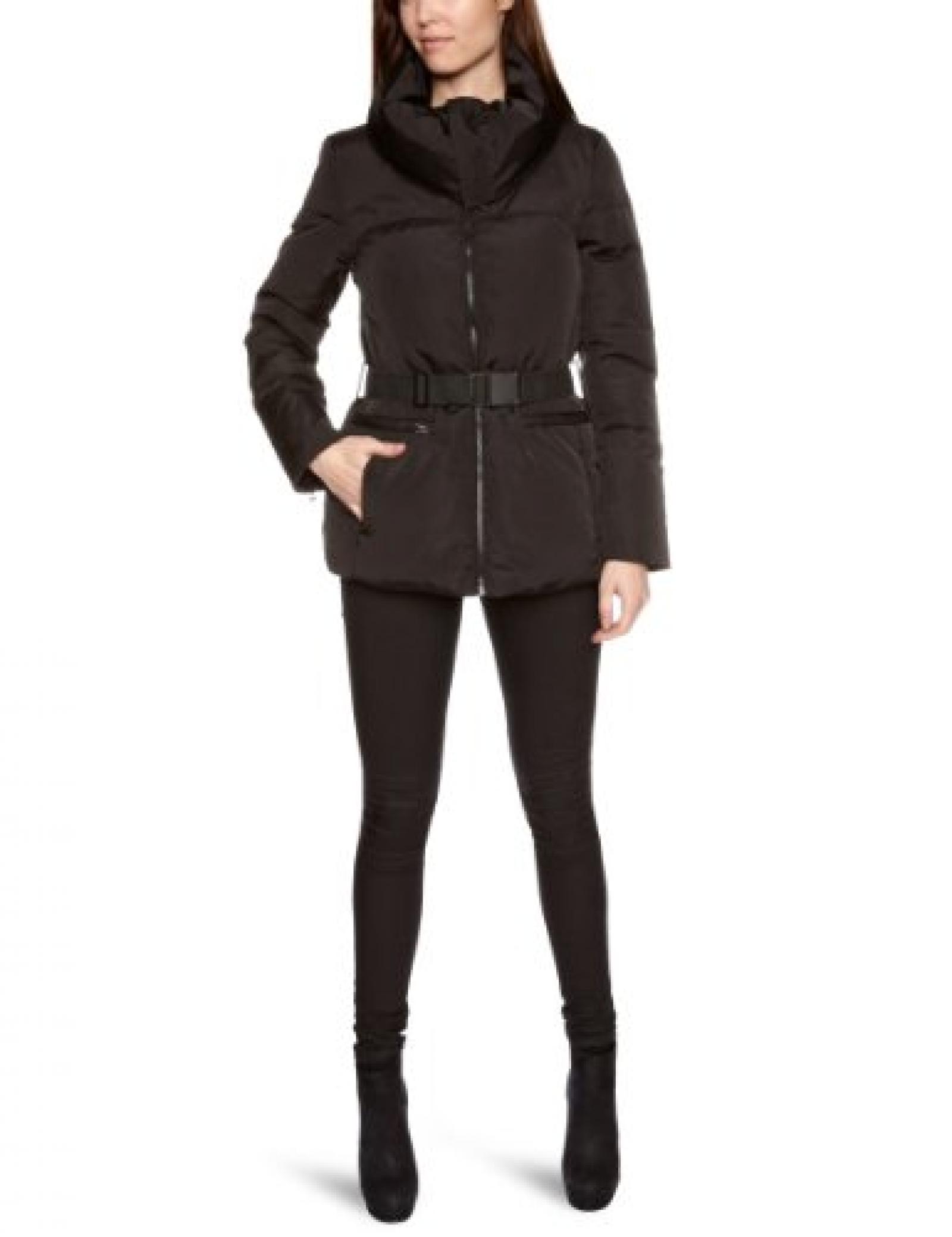 Jackpot Damen Jacke mit G&uuml;rtel A46483004 / Mimena, Schalkragen 