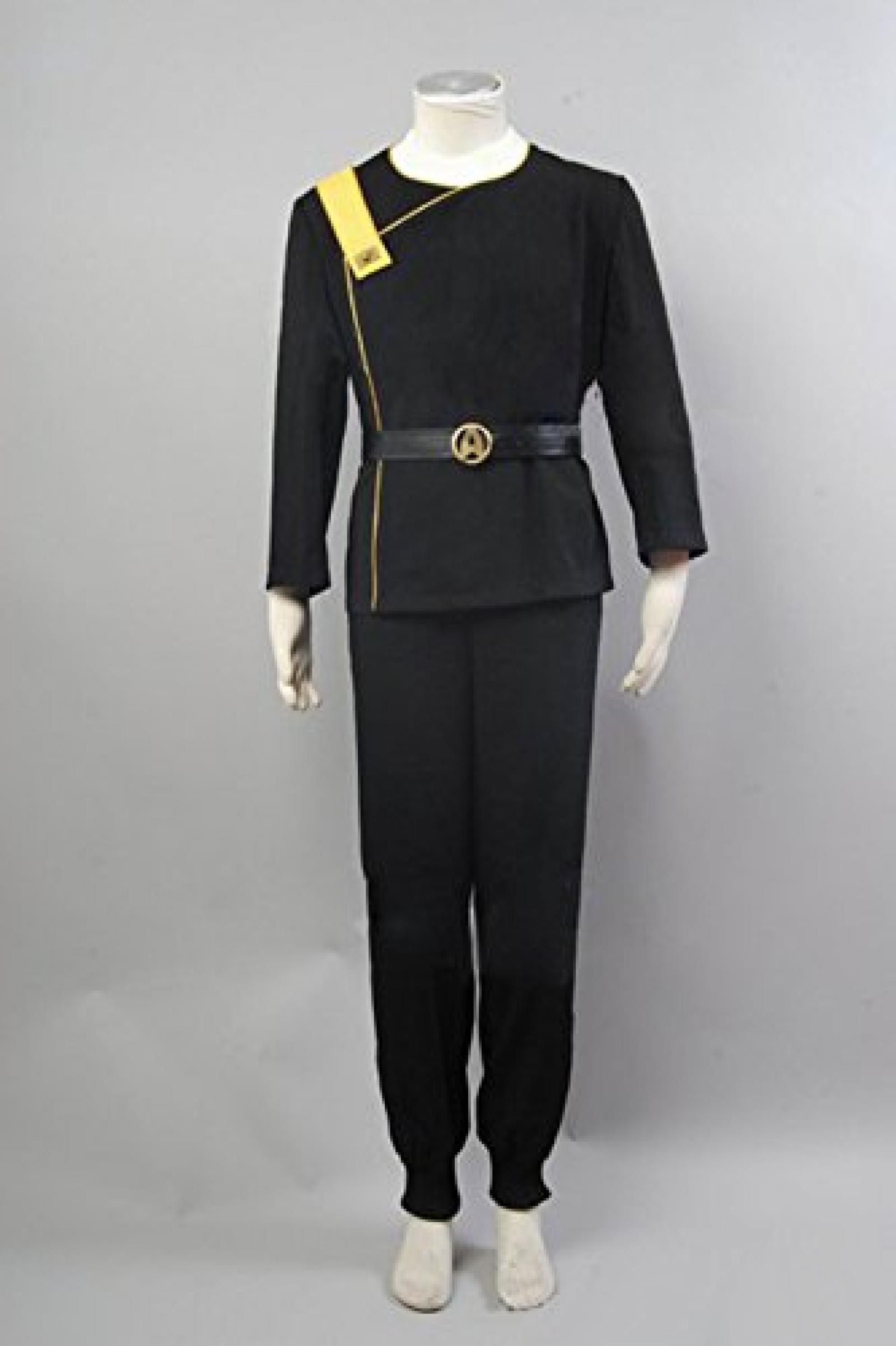 Star Trek II-VI Wrath of Khan starfleet Schwarz Cosplay Kostuem Uniform Star Trek II-VI Wrath of Khan starfleet Schwarz Cosplay Kostuem Uniform