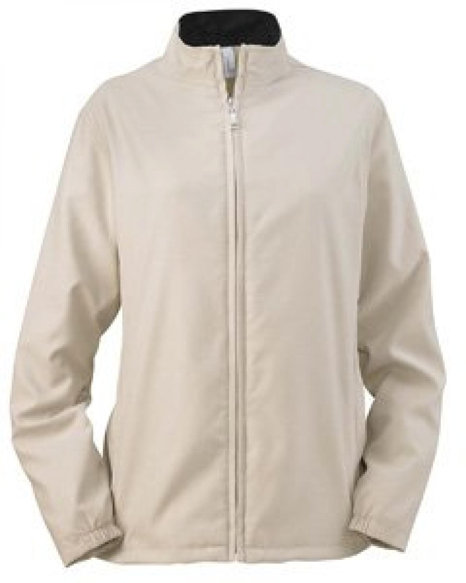 Ladies Full-Zip Lined Wind Jacket NAVY - M 