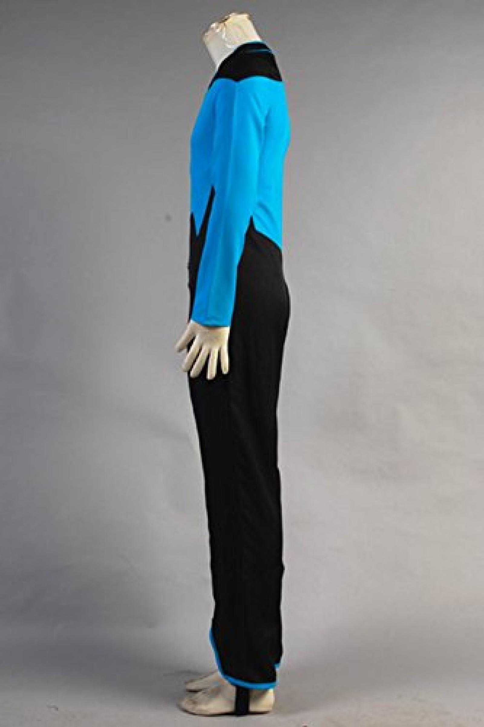 Star Trek Medical Science Uniform Teal Jumpsuit Kostuem 