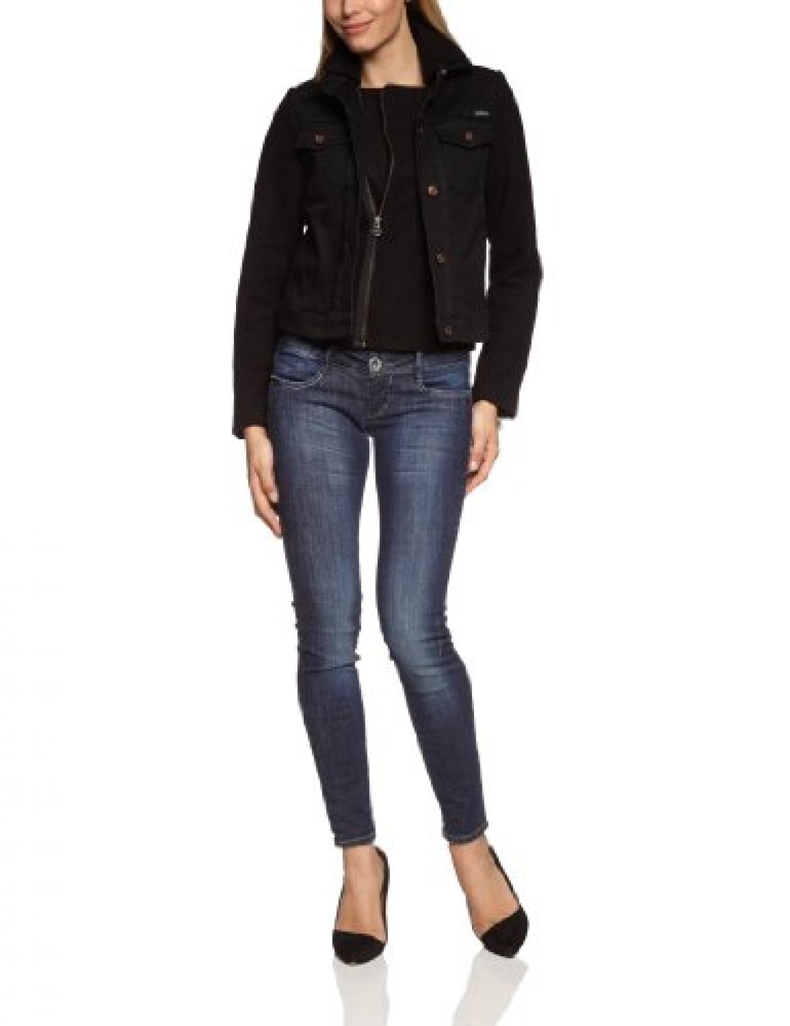 Maison Scotch Damen Jacke 13260610709 Denim + Wool Biker Maison Scotch Damen Jacke 13260610709 Denim + Wool Biker