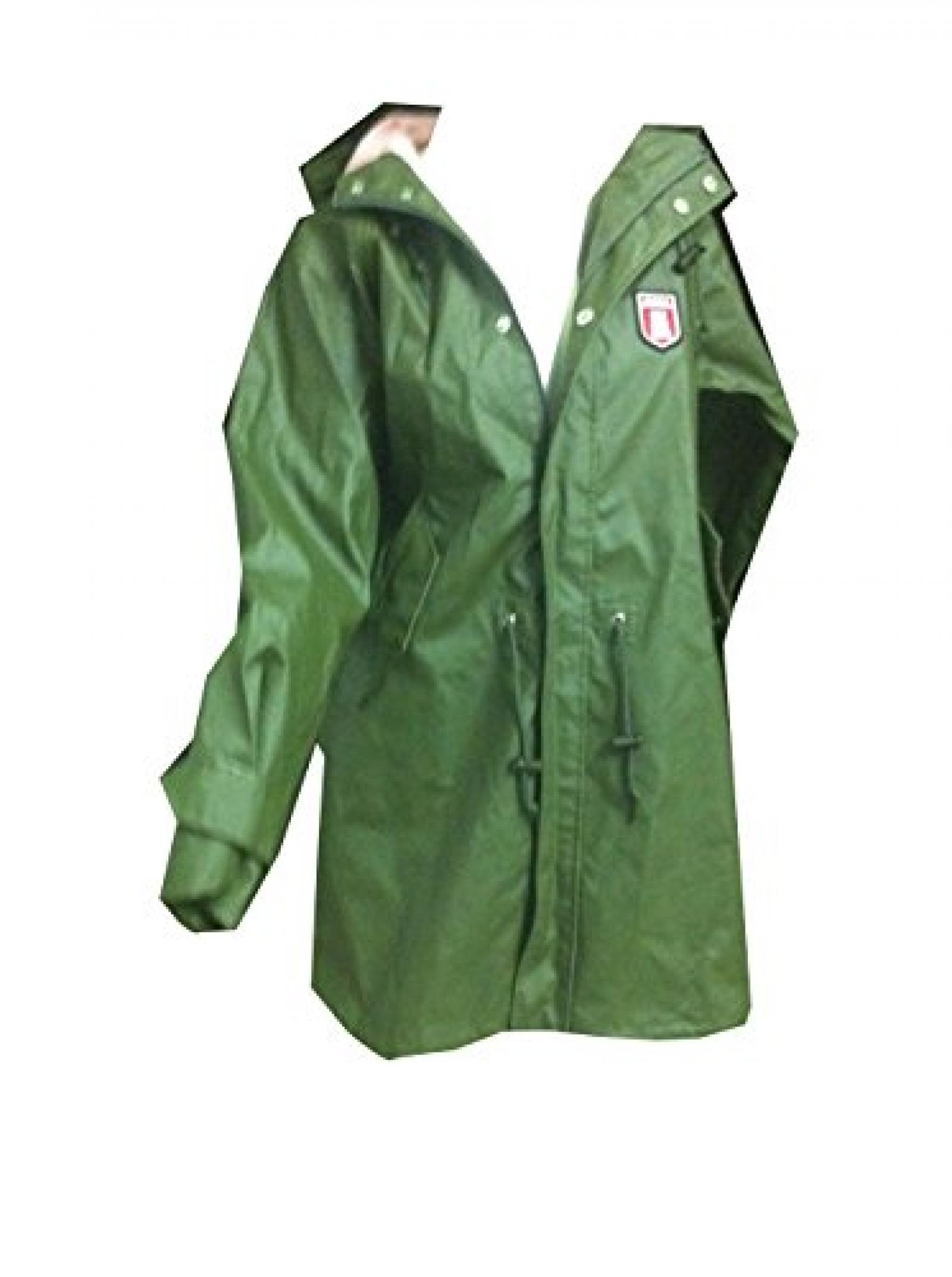 Derbe Friese Damen Regenjacke olive/rosa 
