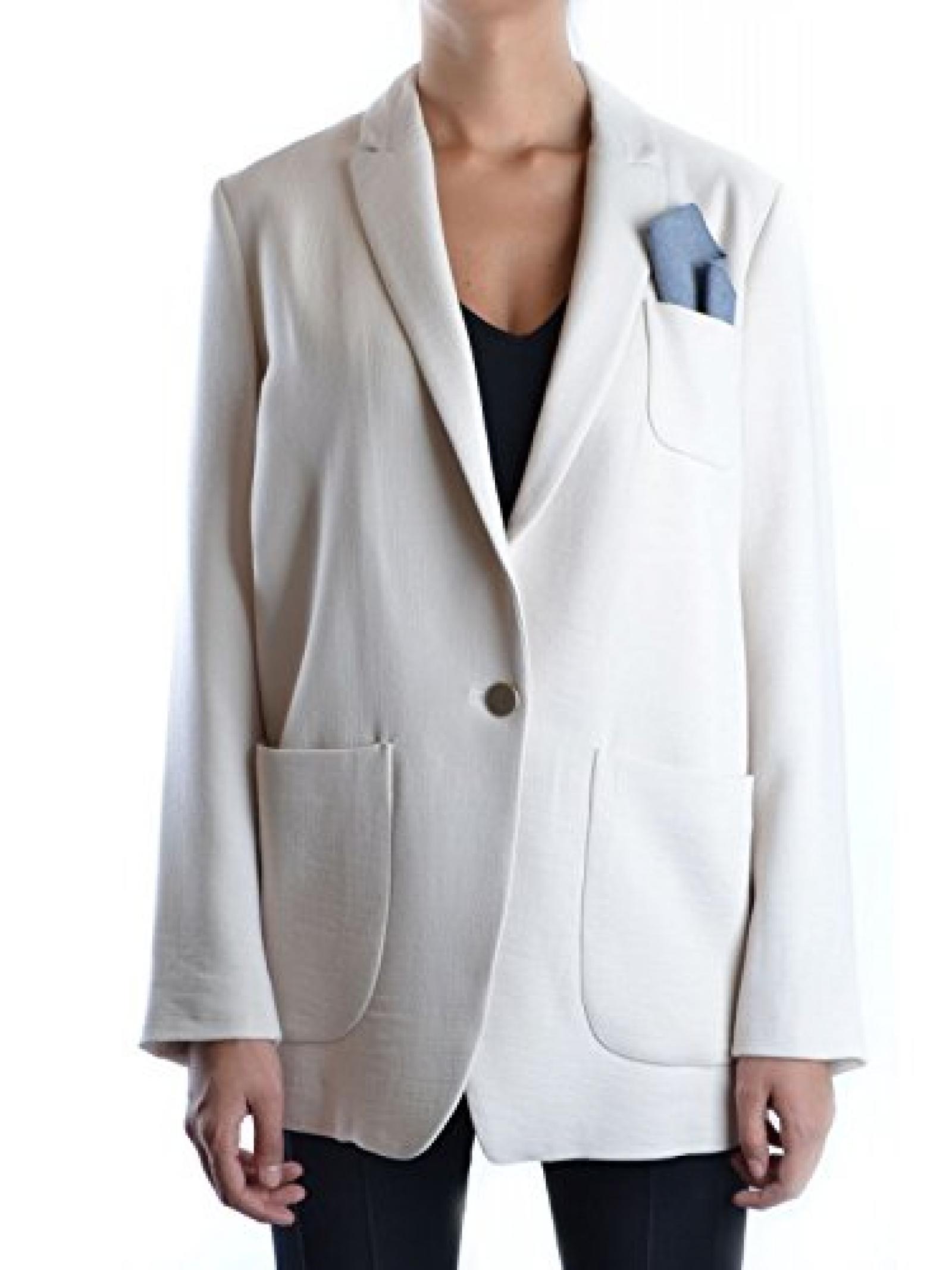 Mantel jacke pt769 Forte Forte Donna Beige Mantel jacke pt769 Forte Forte Donna Beige