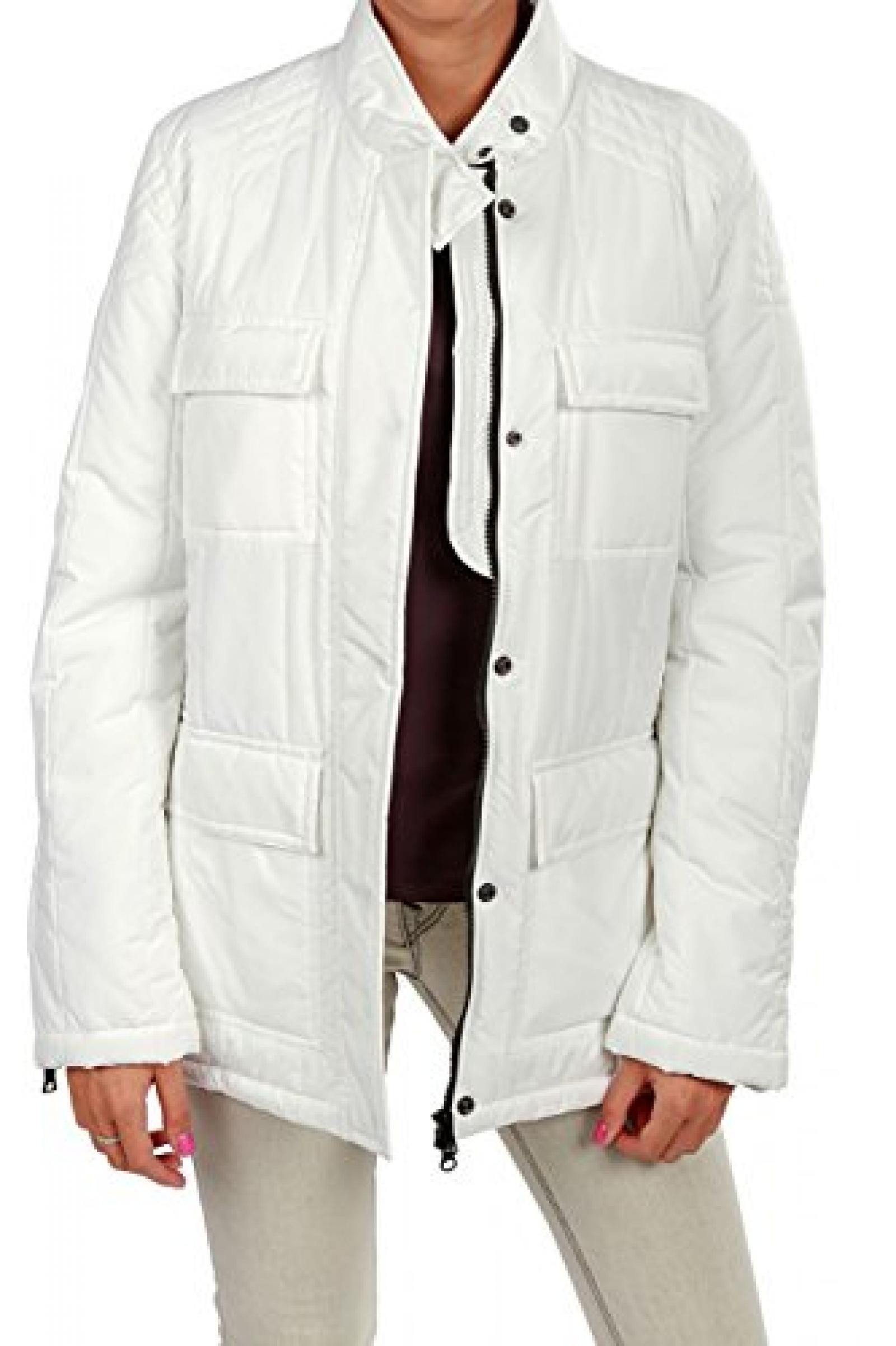 Marlboro Classics Damen Jacke Steppjacke BASIC, Farbe: Weiss Marlboro Classics Damen Jacke Steppjacke BASIC, Farbe: Weiss