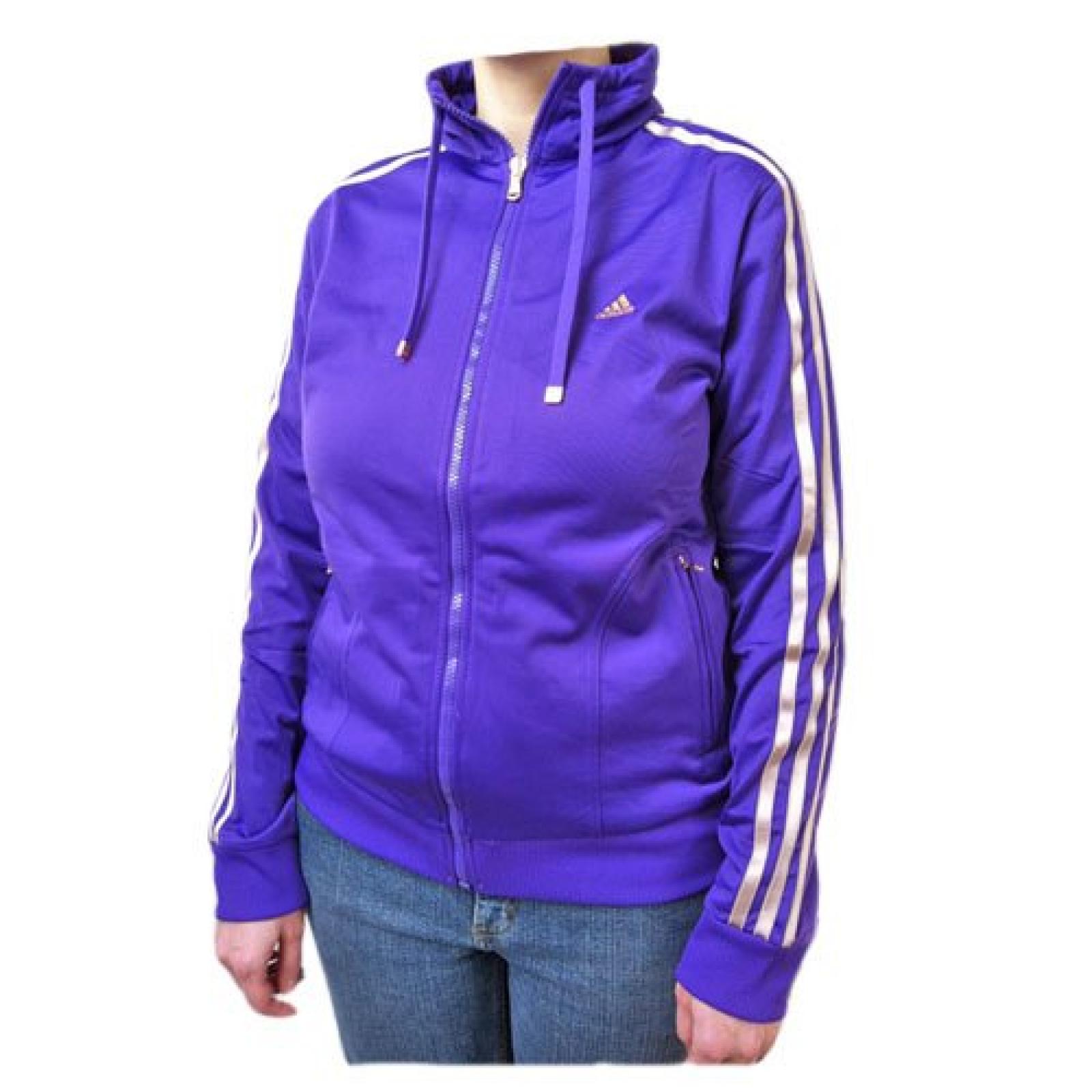 Adidas SF 3S PES Jacke Sportjacke Gr. 32-44 Lila NEU Adidas SF 3S PES Jacke Sportjacke Gr. 32-44 Lila NEU