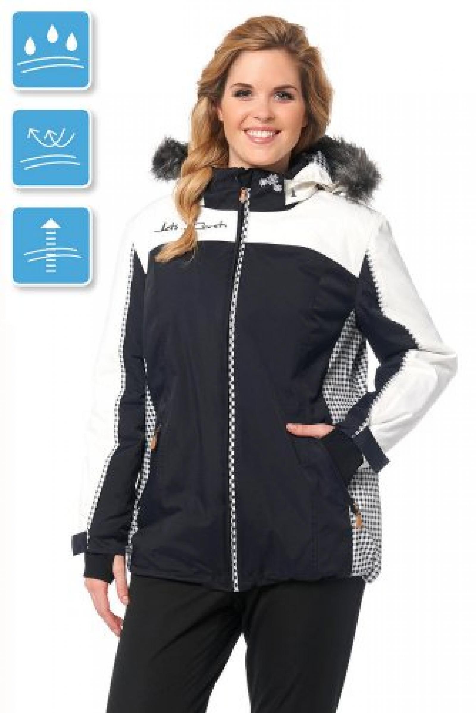Ulla Popken Damen Skijacke, 689809 Ulla Popken Damen Skijacke, 689809