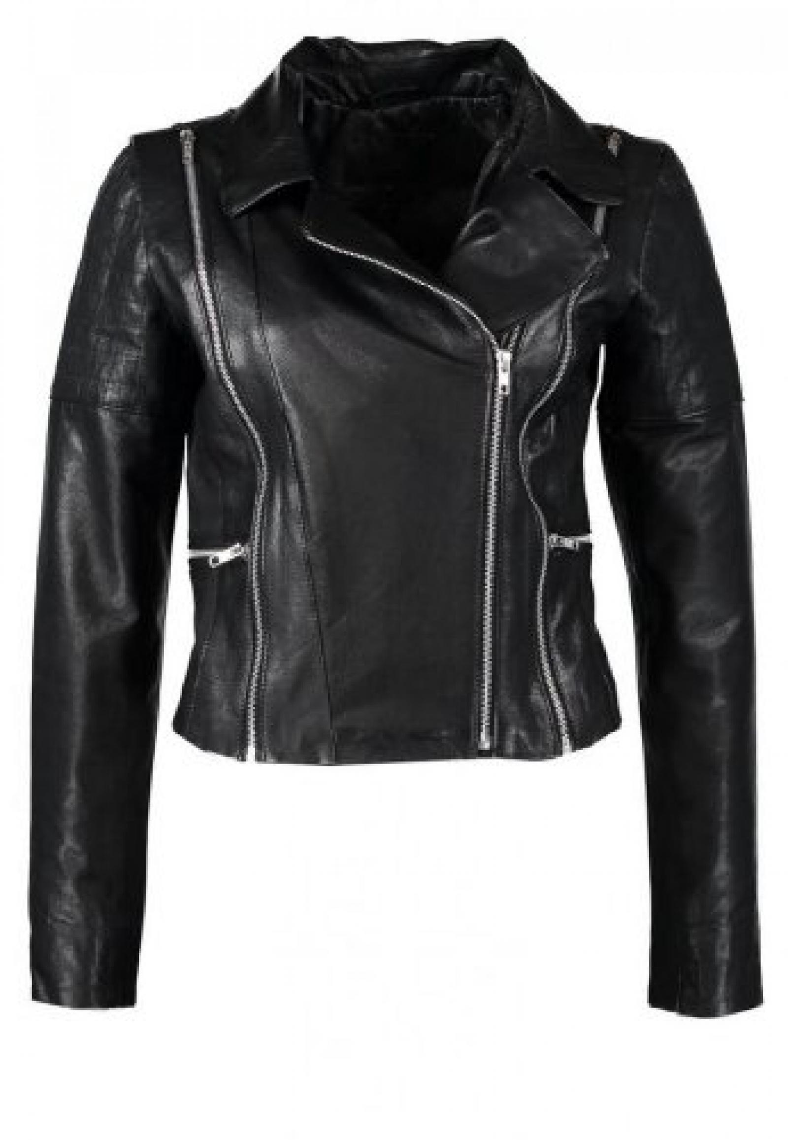 DashX Base Line Damen Lederjacke 