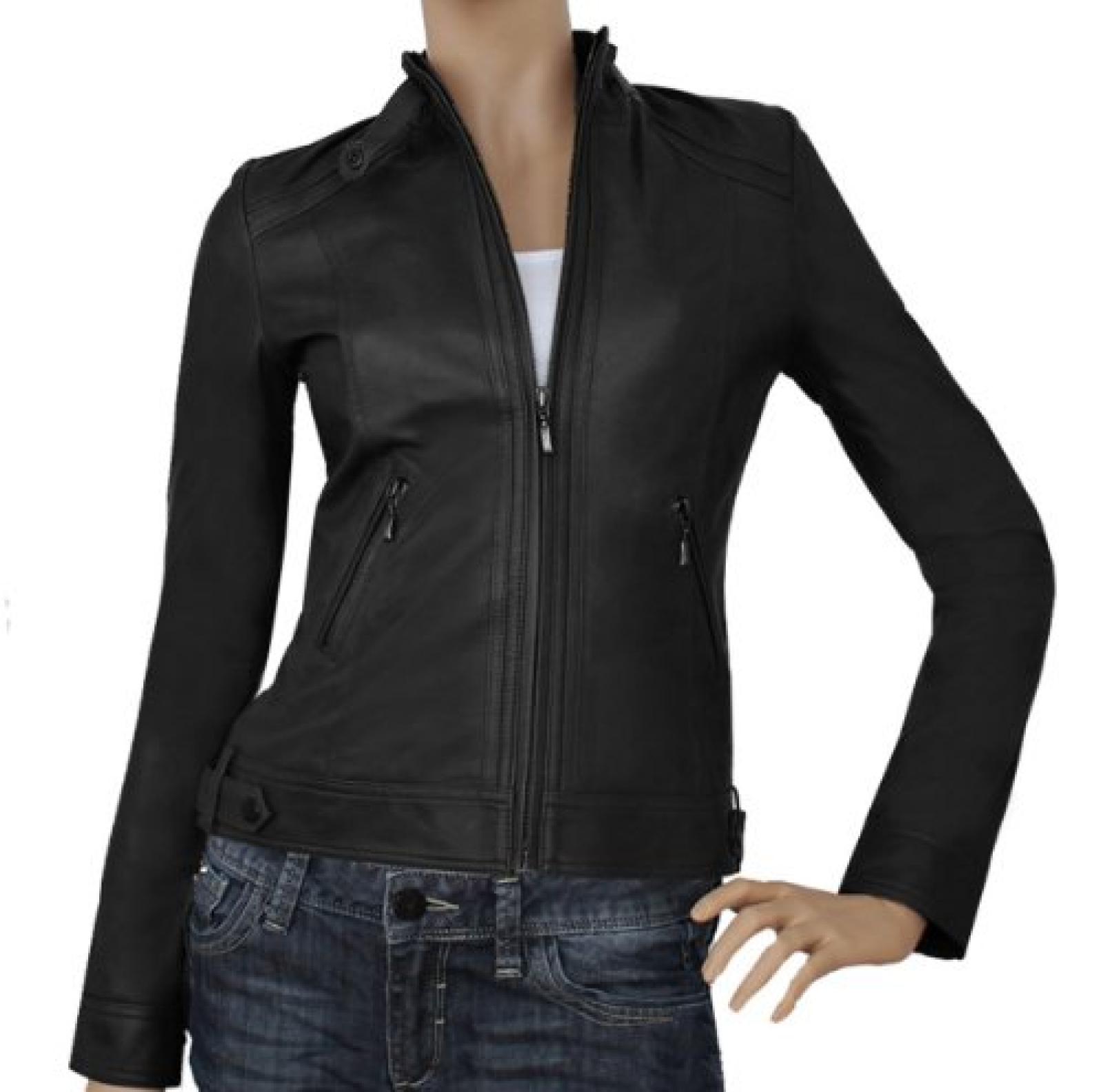 SoulLeder Damen Lederjacke Mia schwarz SoulLeder Damen Lederjacke Mia schwarz