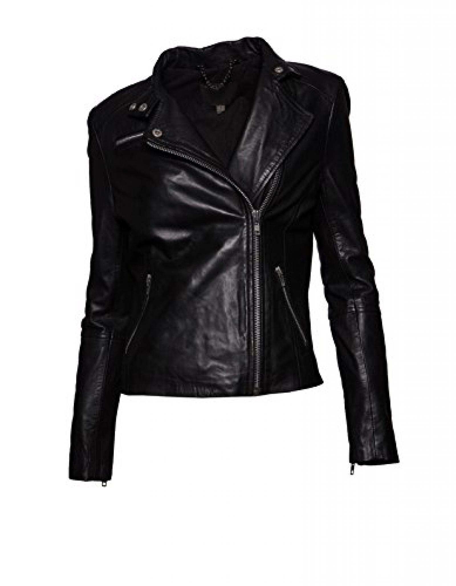 MUUBAA Lederjacke Tomorata Retro Biker black MUUBAA Lederjacke Tomorata Retro Biker black