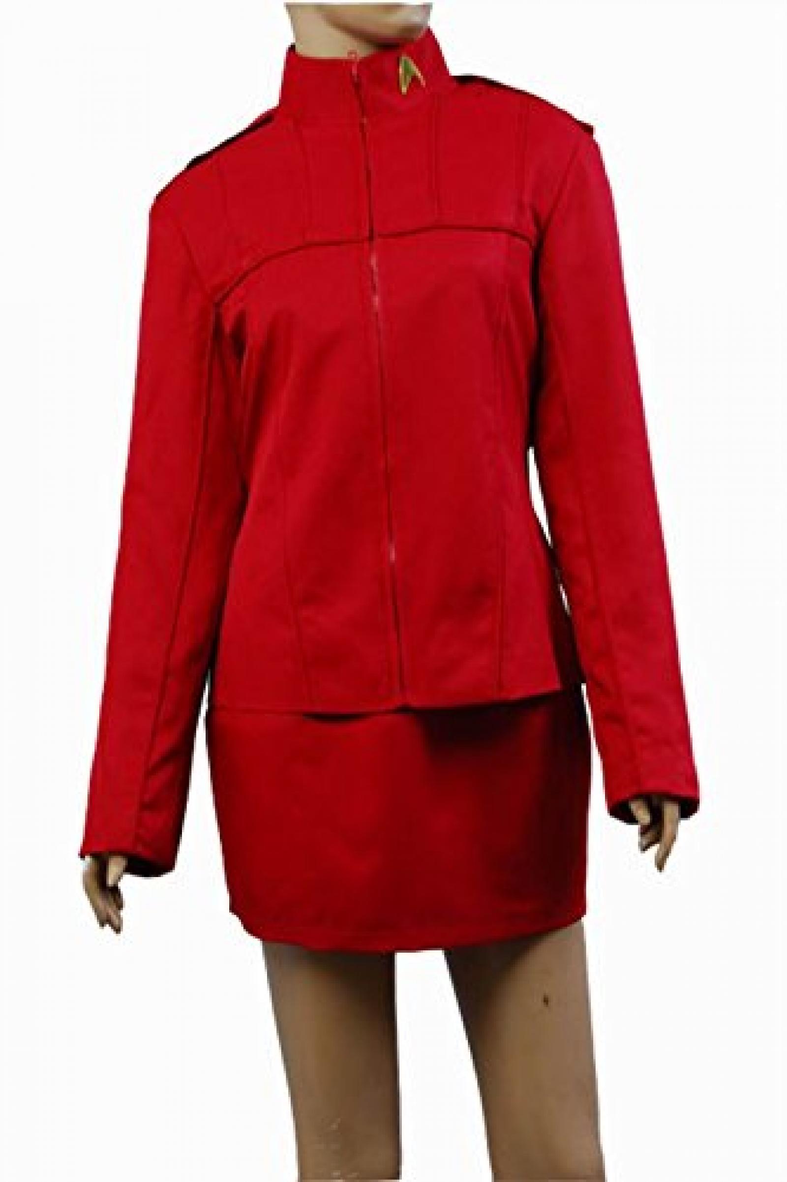 Star Trek 2009 Movie Uhuras cadet uniform Cosplay Kostuem Star Trek 2009 Movie Uhuras cadet uniform Cosplay Kostuem