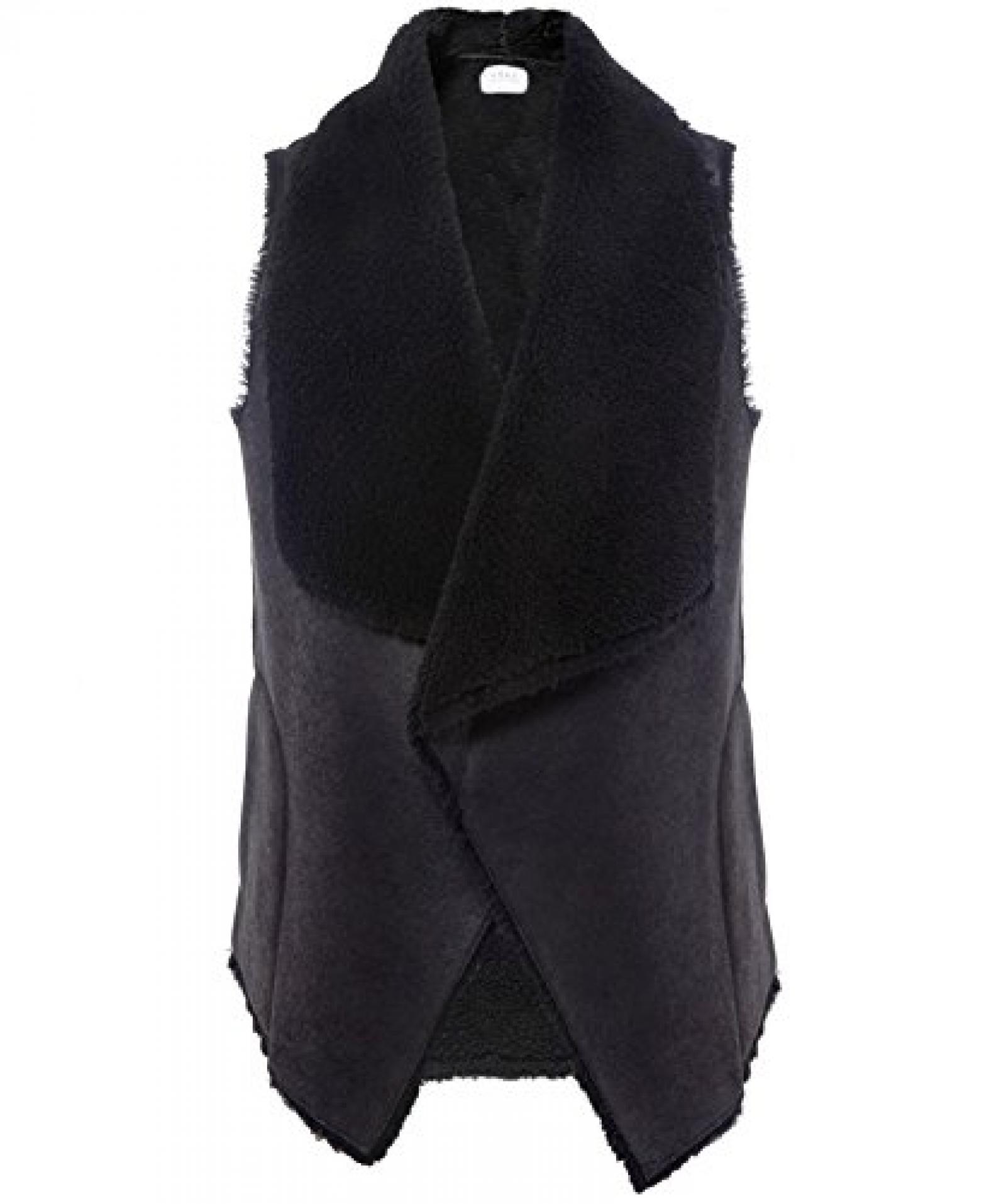 Velvet Nia Gilet Schwarz Velvet Nia Gilet Schwarz