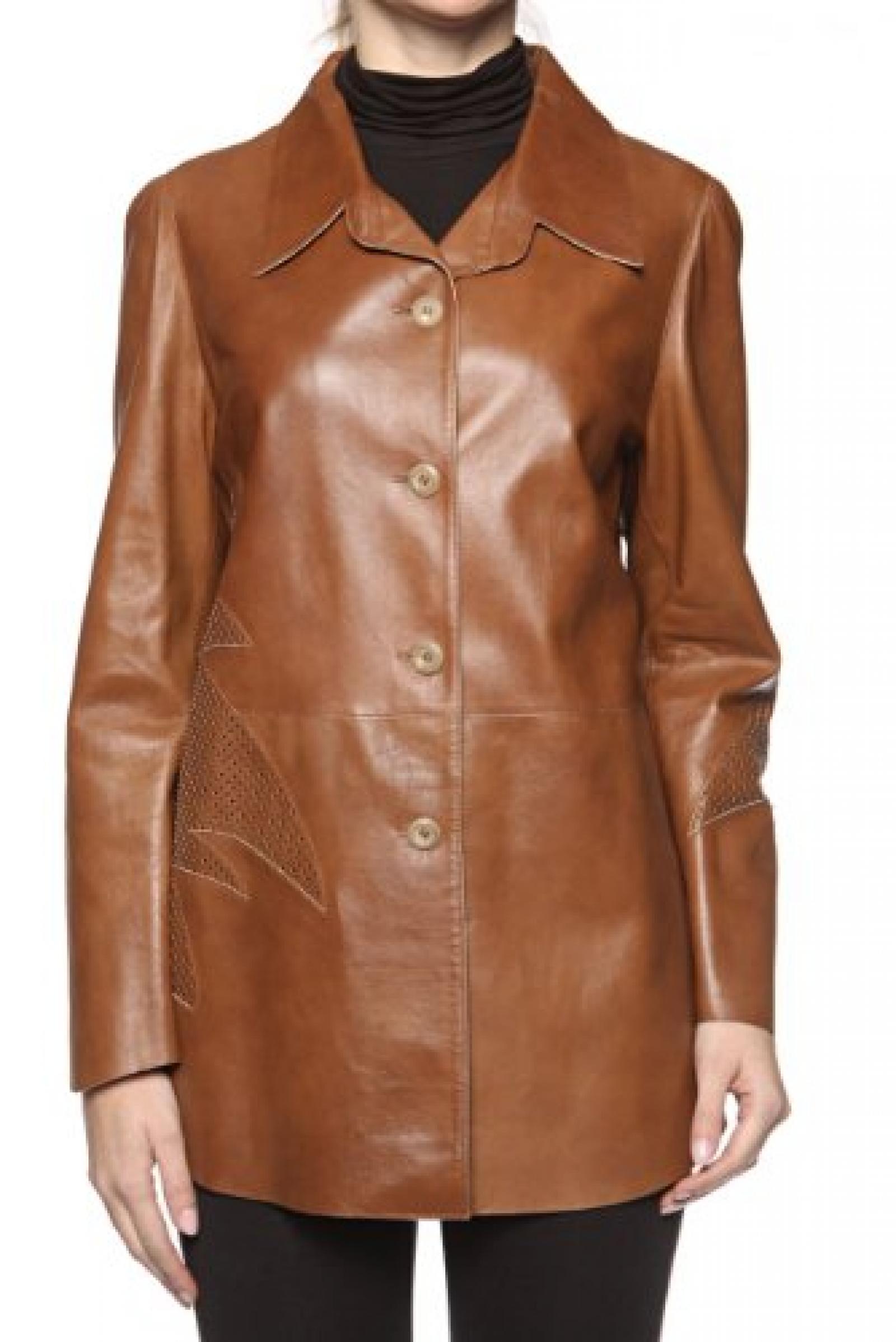 Cristiano di Thiene Lederjacke DOUBLE, Farbe: Dunkelbraun Cristiano di Thiene Lederjacke DOUBLE, Farbe: Dunkelbraun