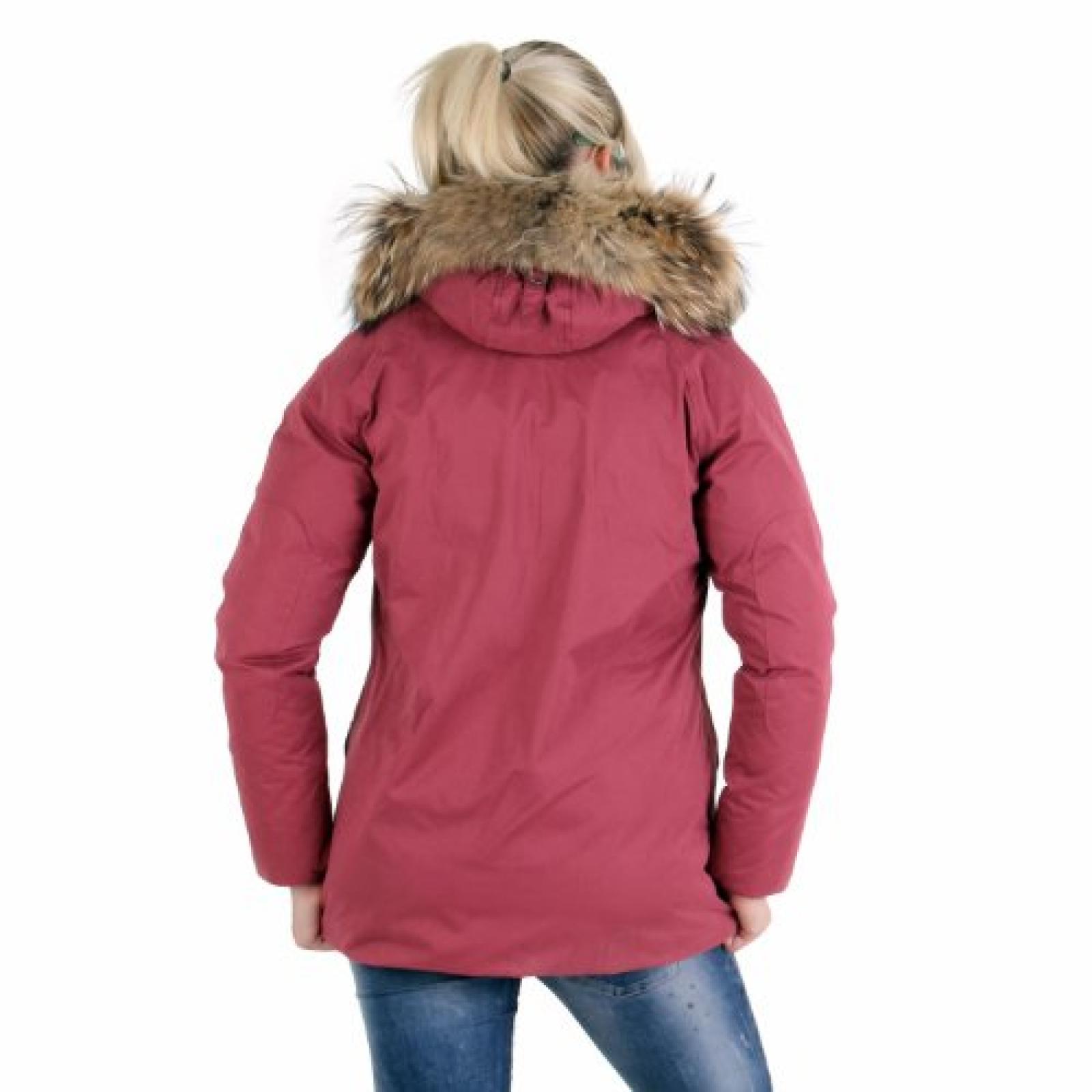 MUSEUM Damen Winter Daunenparka Rot MD19480 MUSEUM Damen Winter Daunenparka Rot MD19480