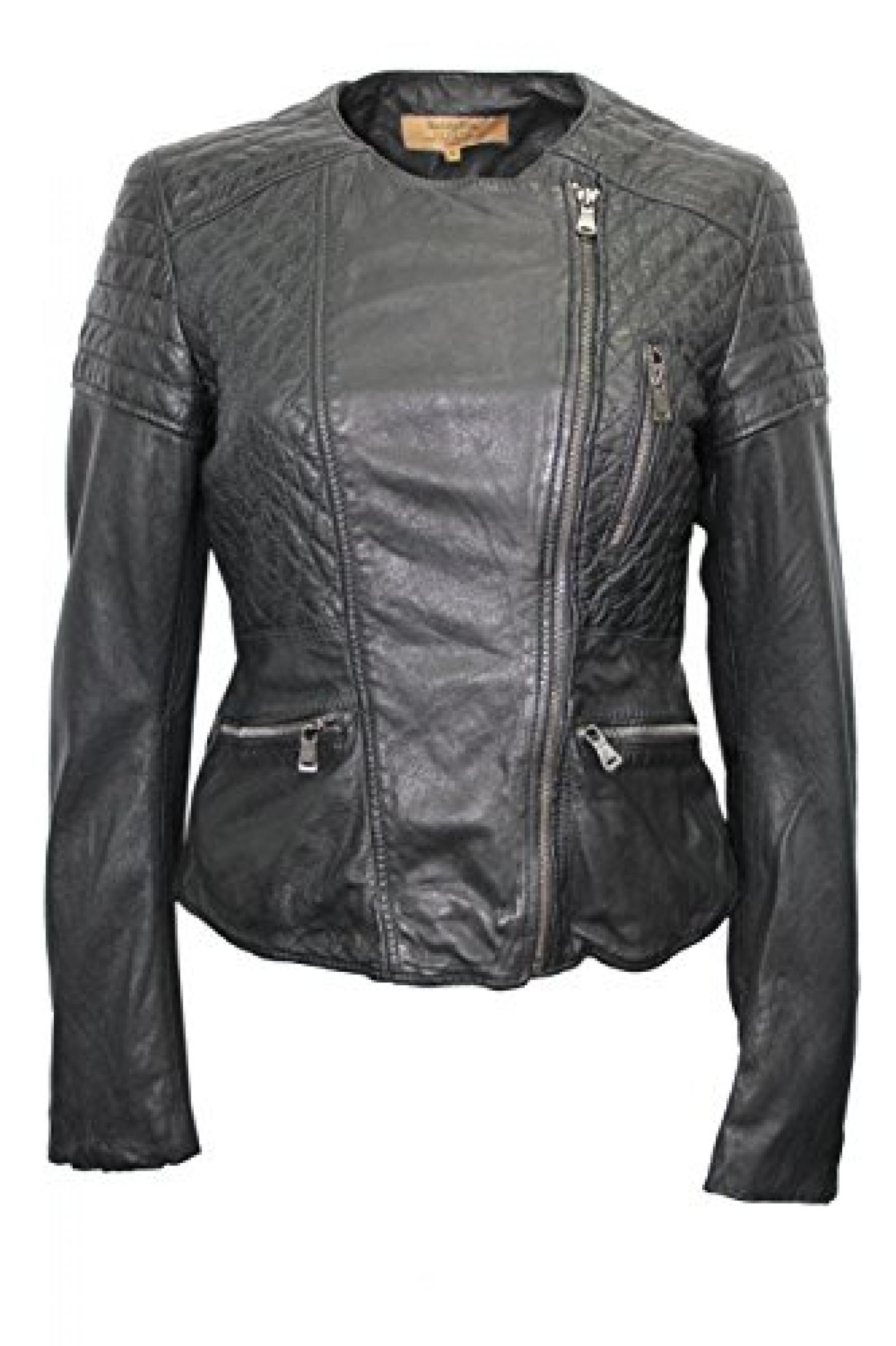 Brampton London Women Sienna Schwarz Designer Stilvolle EchtlederjackeAlle Größe Brampton London Women Sienna Schwarz Designer Stilvolle EchtlederjackeAlle Größe