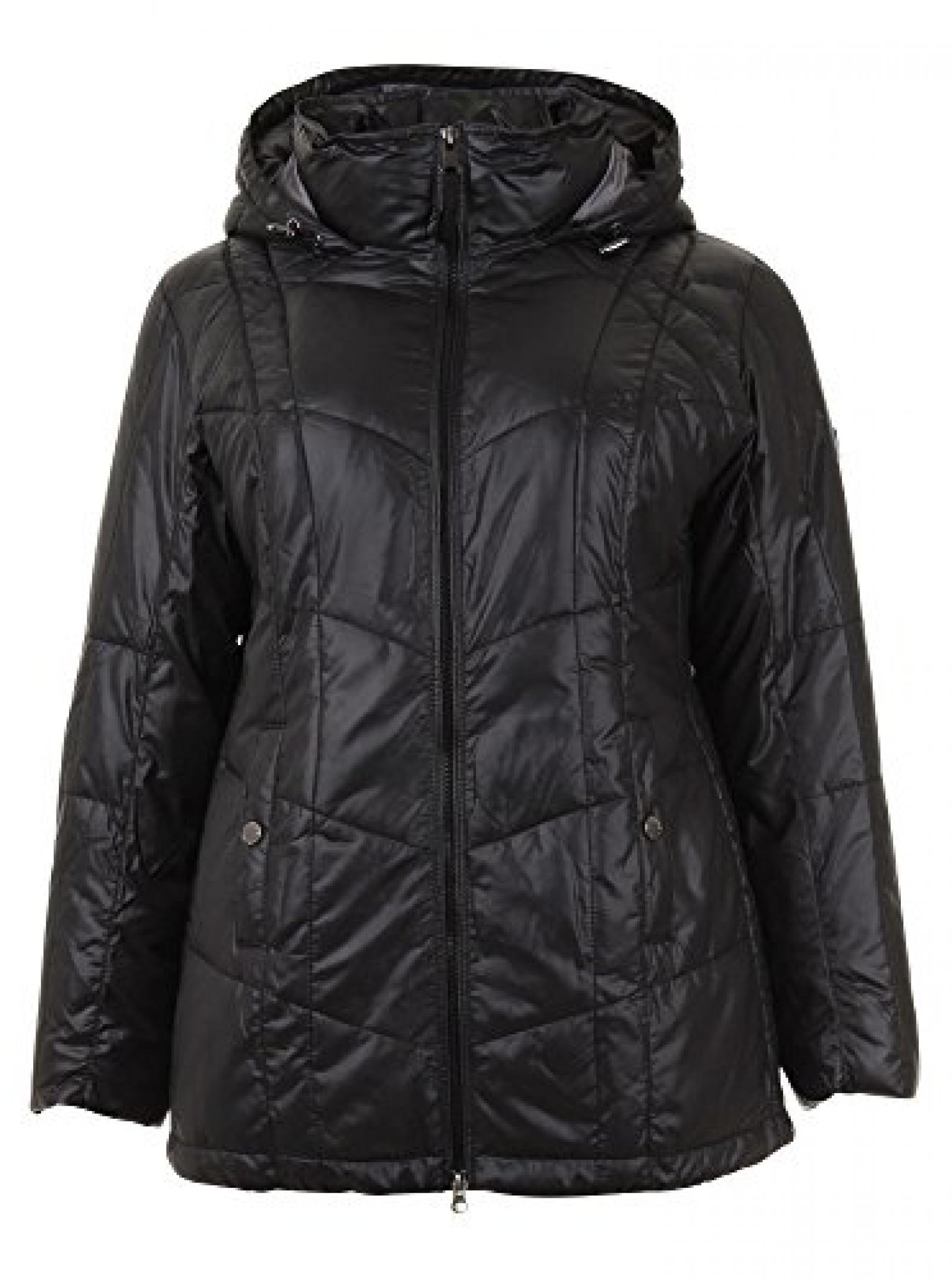 Schwarze Jacke mit leichtem Glanz Schwarze Jacke mit leichtem Glanz
