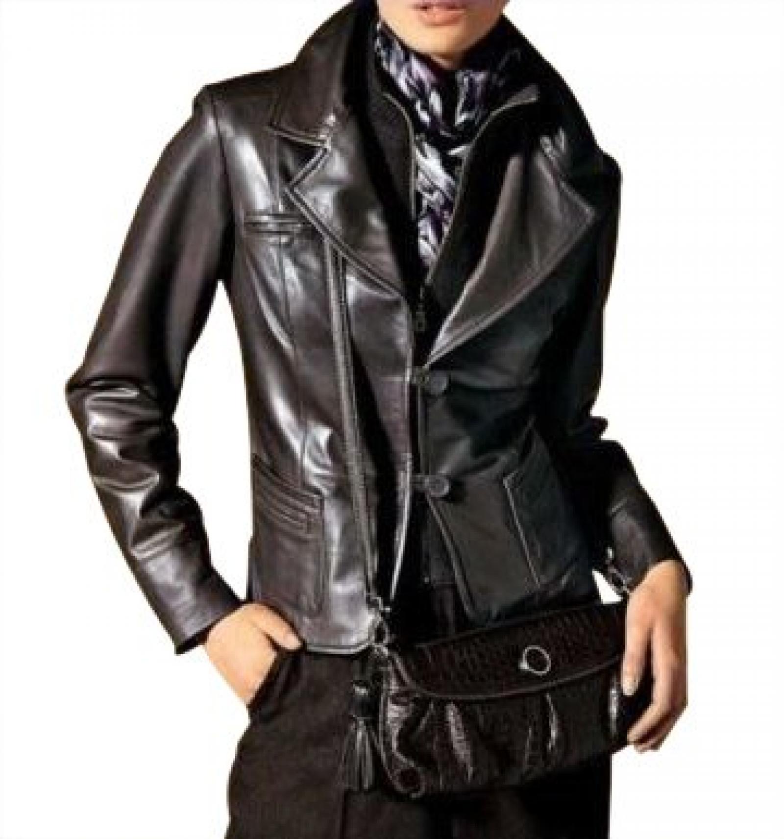 Damen Lederjacke von Heine in Braun NEU Damen Lederjacke von Heine in Braun NEU