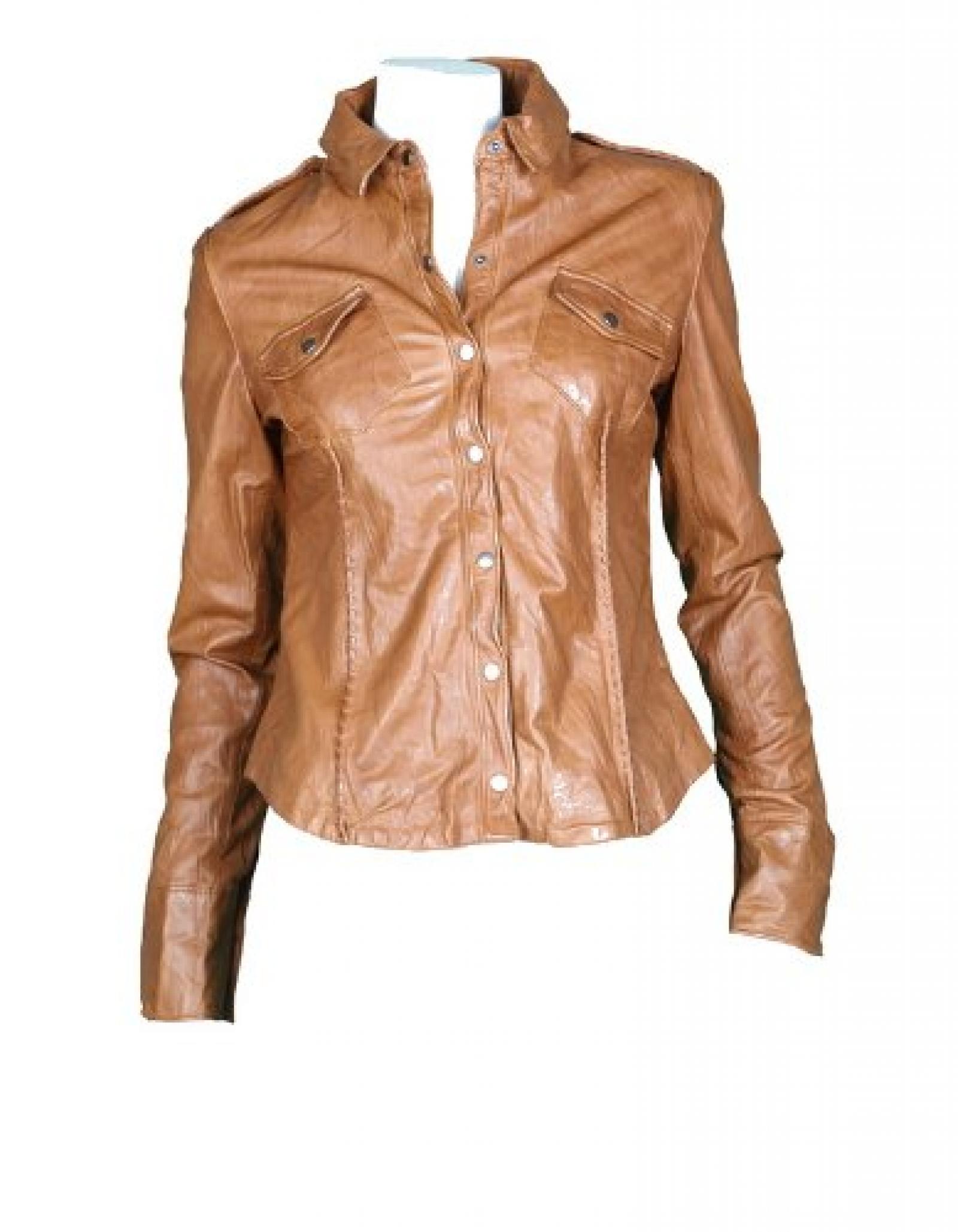 MUUBAA Lederjacke rostbraun MUUBAA Lederjacke rostbraun