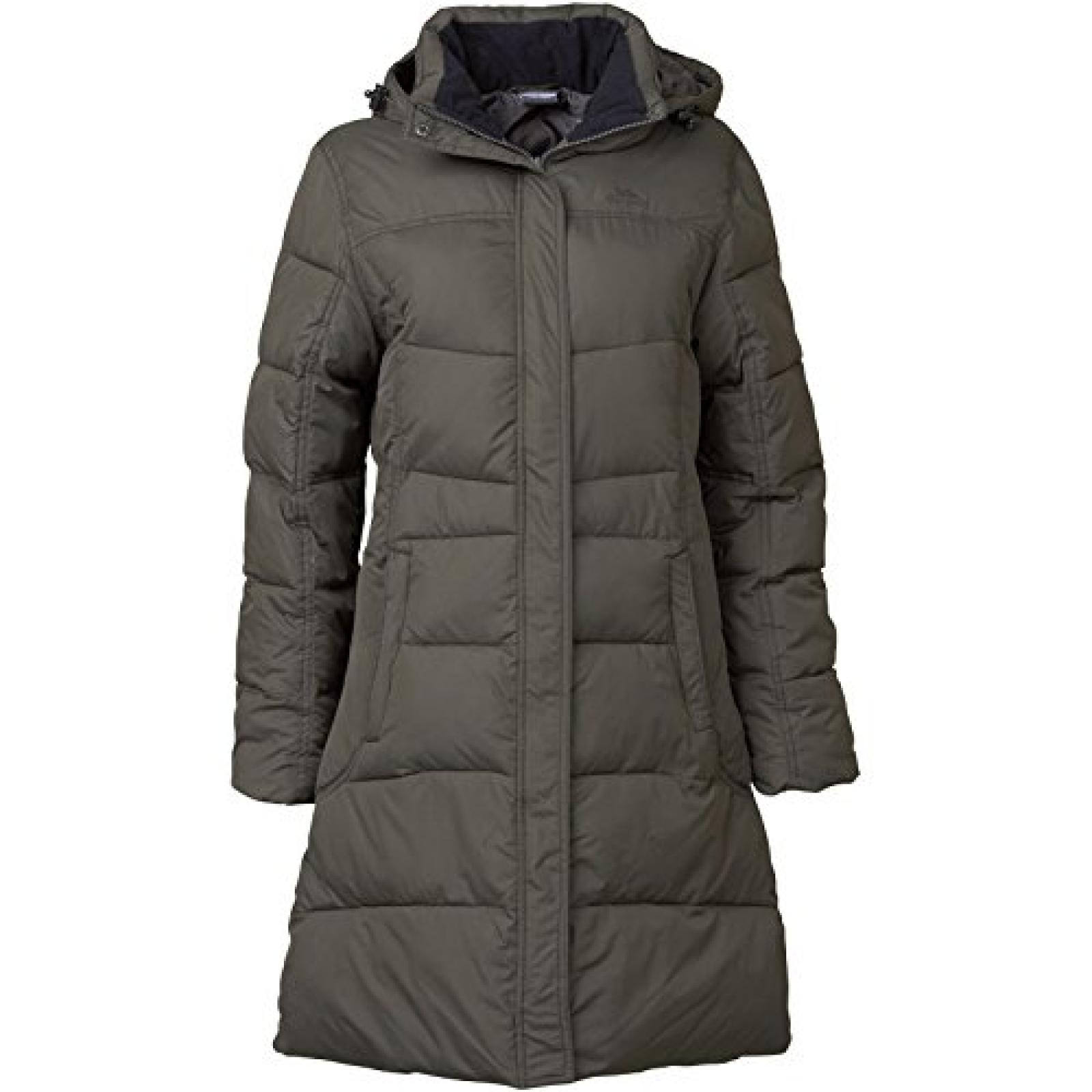 Khaki Trespass Damen Silent Down Jacke Khaki Khaki Trespass Damen Silent Down Jacke Khaki