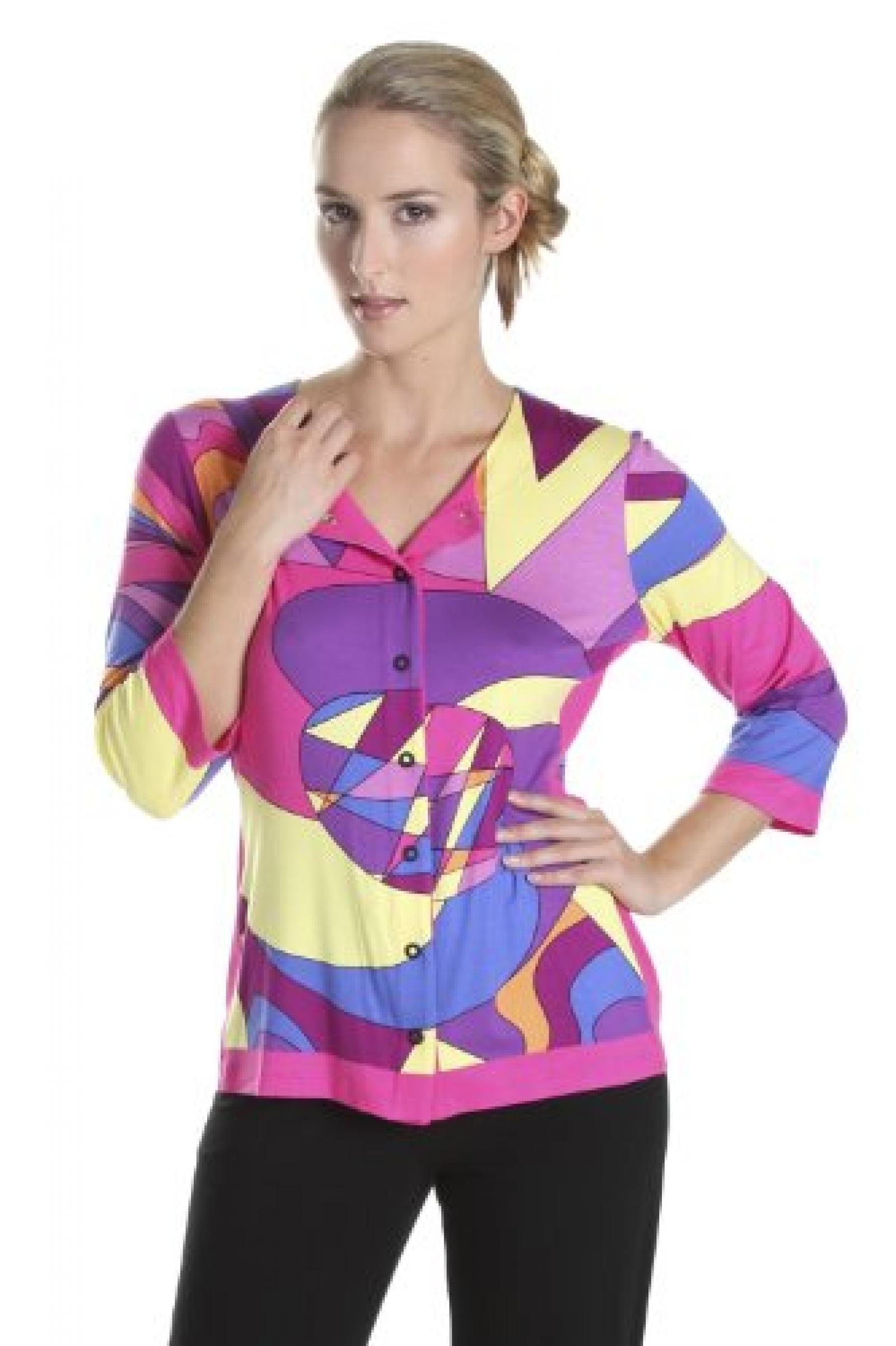FÉRAUD PARIS Damen Jacke im Pucci-Dessin 34101926 FÉRAUD PARIS Damen Jacke im Pucci-Dessin 34101926