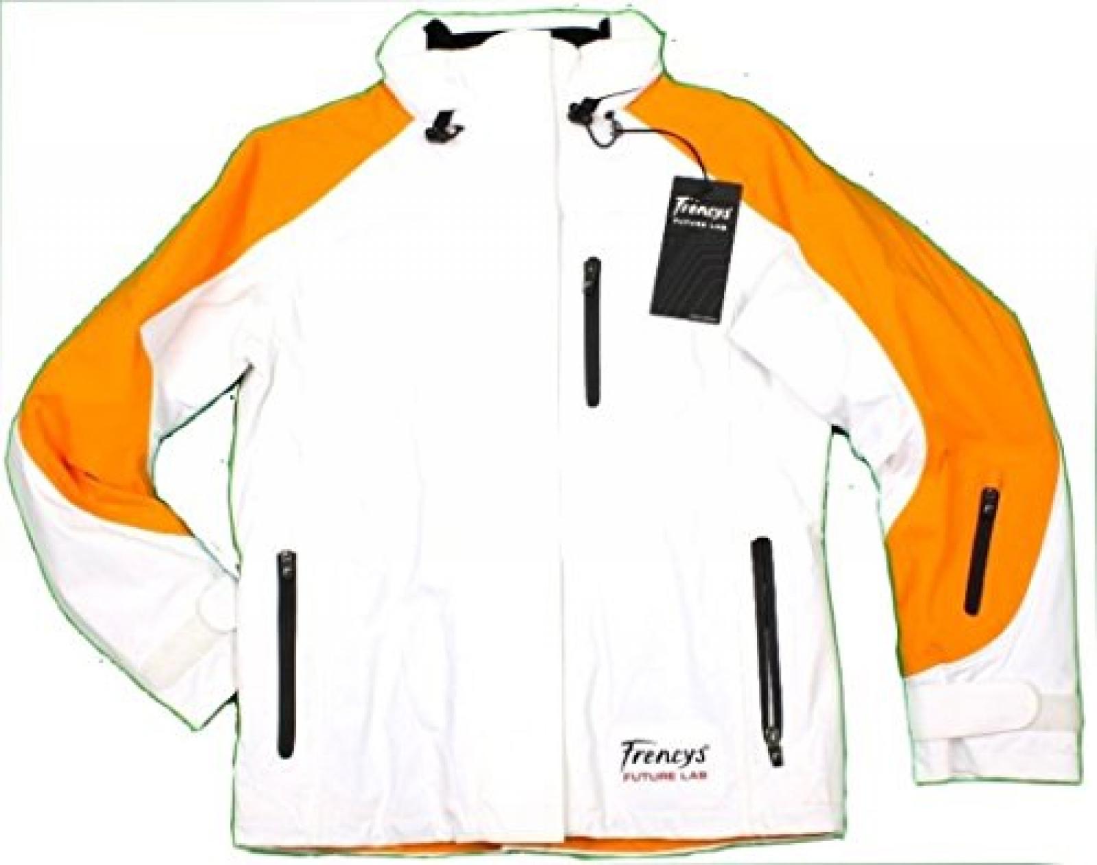 Gr. 38 O. FRENCYS Delta Damen Ski- u Snowboardjacke Wei&szlig; FTE-Stretch 