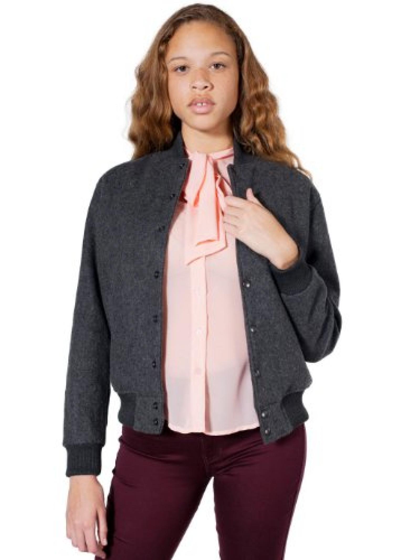 American Apparel Unisex Wool Club Jacket American Apparel Unisex Wool Club Jacket