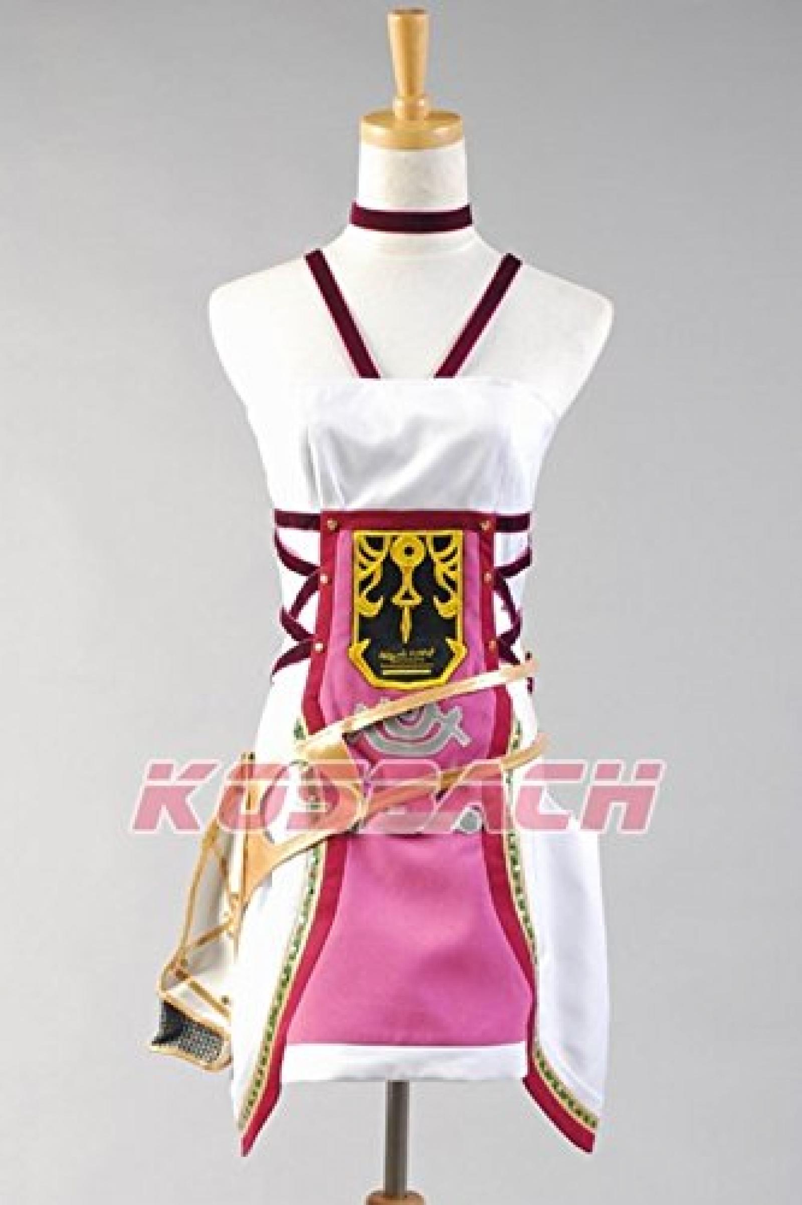Final Fantasy XIII-2 FF 13-2 Serah Farron Cosplay Kostuem Final Fantasy XIII-2 FF 13-2 Serah Farron Cosplay Kostuem