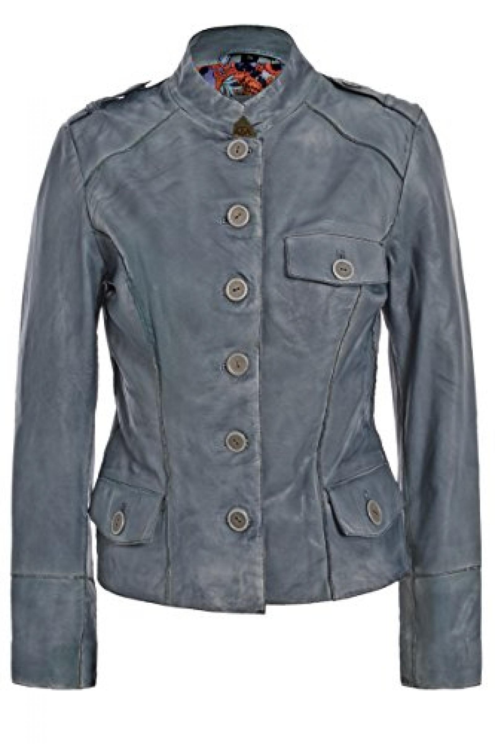 Paisley Park Lederjacke 9905 in Farbe 200 jeansblau 