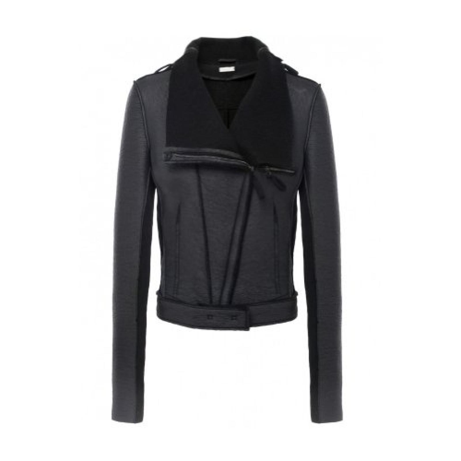 Annette Gortz Jagen Wolle Mischung Jacke Schwarz Annette Gortz Jagen Wolle Mischung Jacke Schwarz
