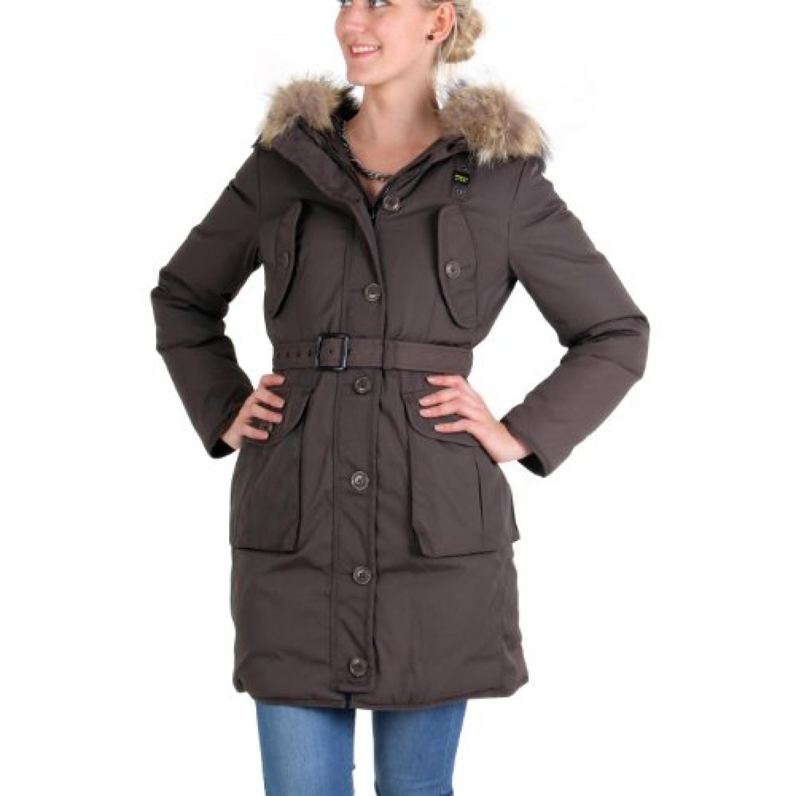 BLAUER USA Damen Winter Daunenparka Brown BLD0439 BLAUER USA Damen Winter Daunenparka Brown BLD0439