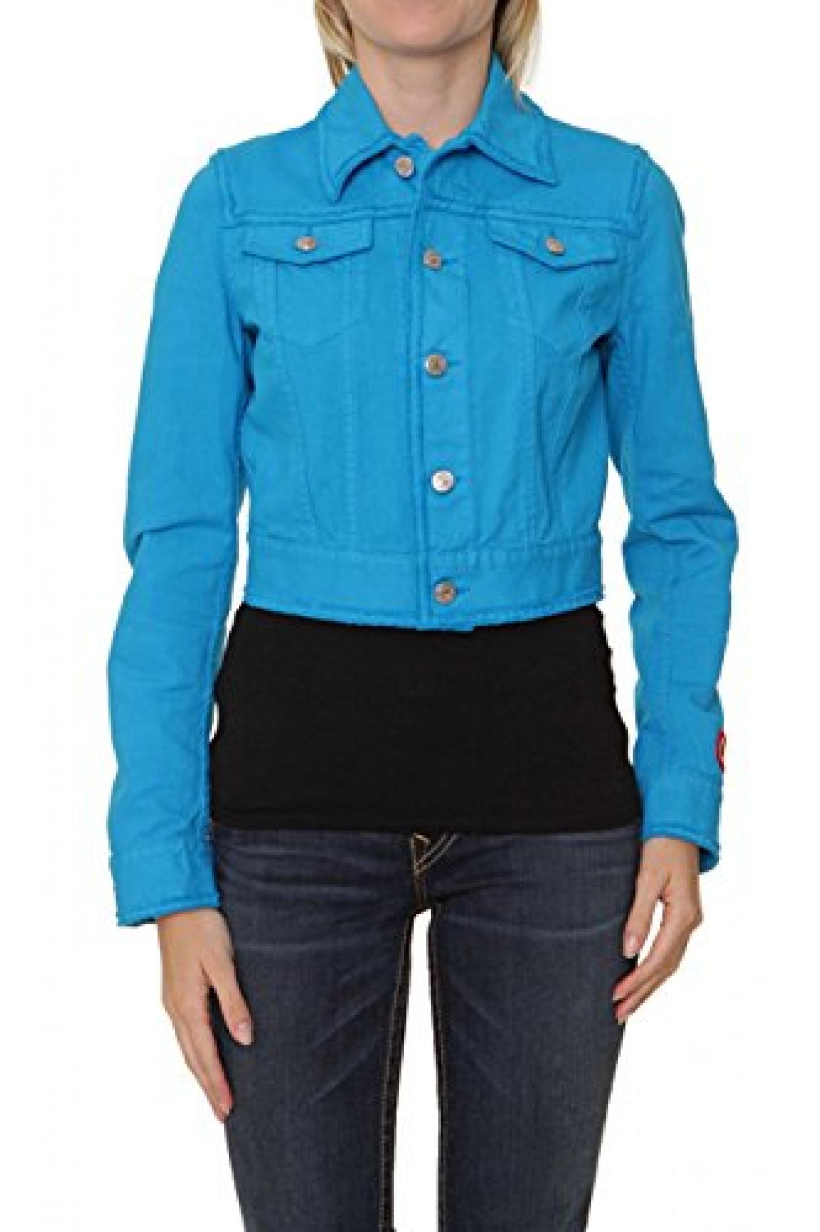 Dsquared&sup2; Damen Jacke , Farbe: Blau 