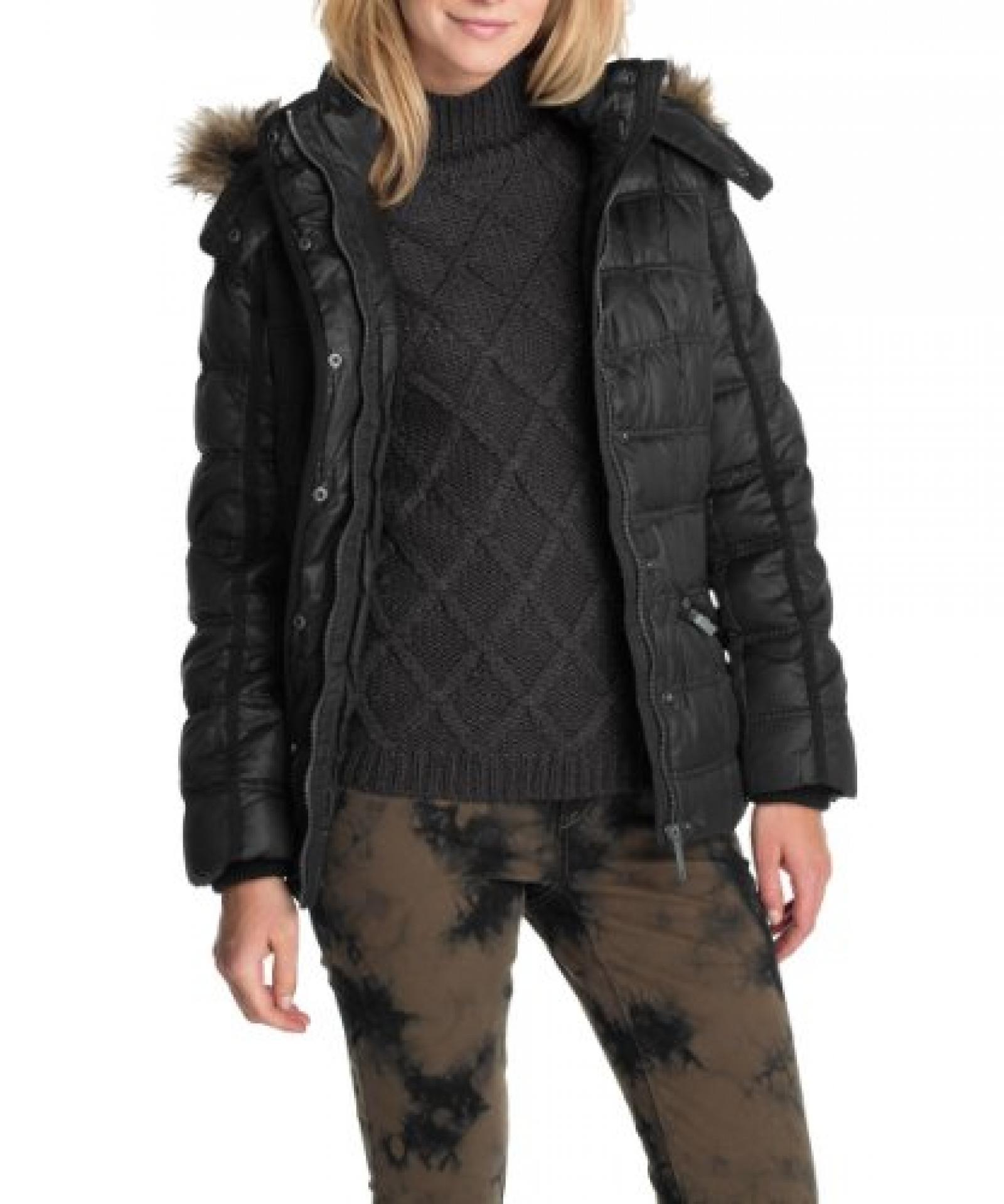 edc by ESPRIT Damen Jacke 093CC1G005, Kapuze (abnehmbar) edc by ESPRIT Damen Jacke 093CC1G005, Kapuze (abnehmbar)