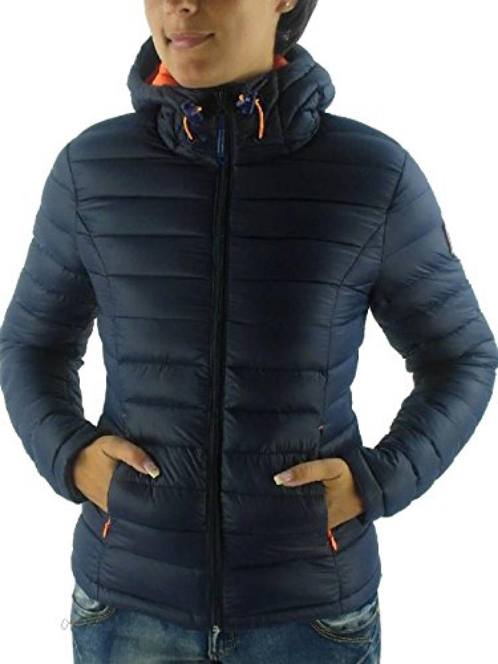 Brunotti Daunenjacke Steppjacke Jeryden blau Kapuze Kunstdaunen Brunotti Daunenjacke Steppjacke Jeryden blau Kapuze Kunstdaunen