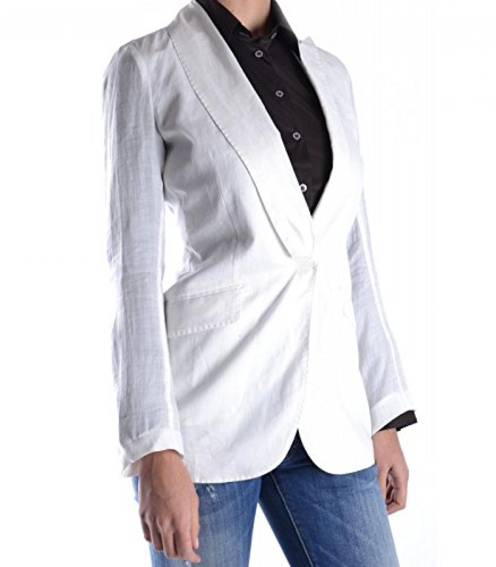 Brunello cucinelli jacket gm863 44 white 