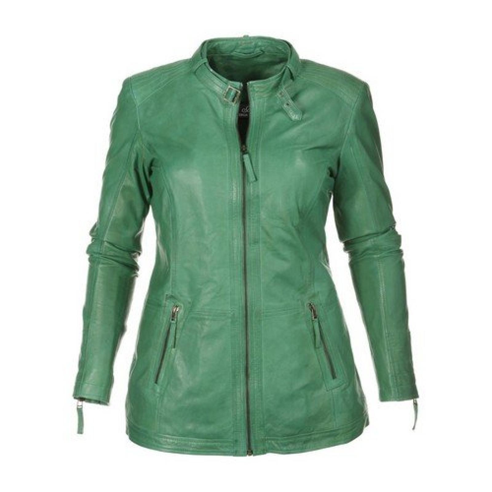 Emilia Lay Lederjacke 973155 Damenmode grosse Grössen NEU Emilia Lay Lederjacke 973155 Damenmode grosse Grössen NEU