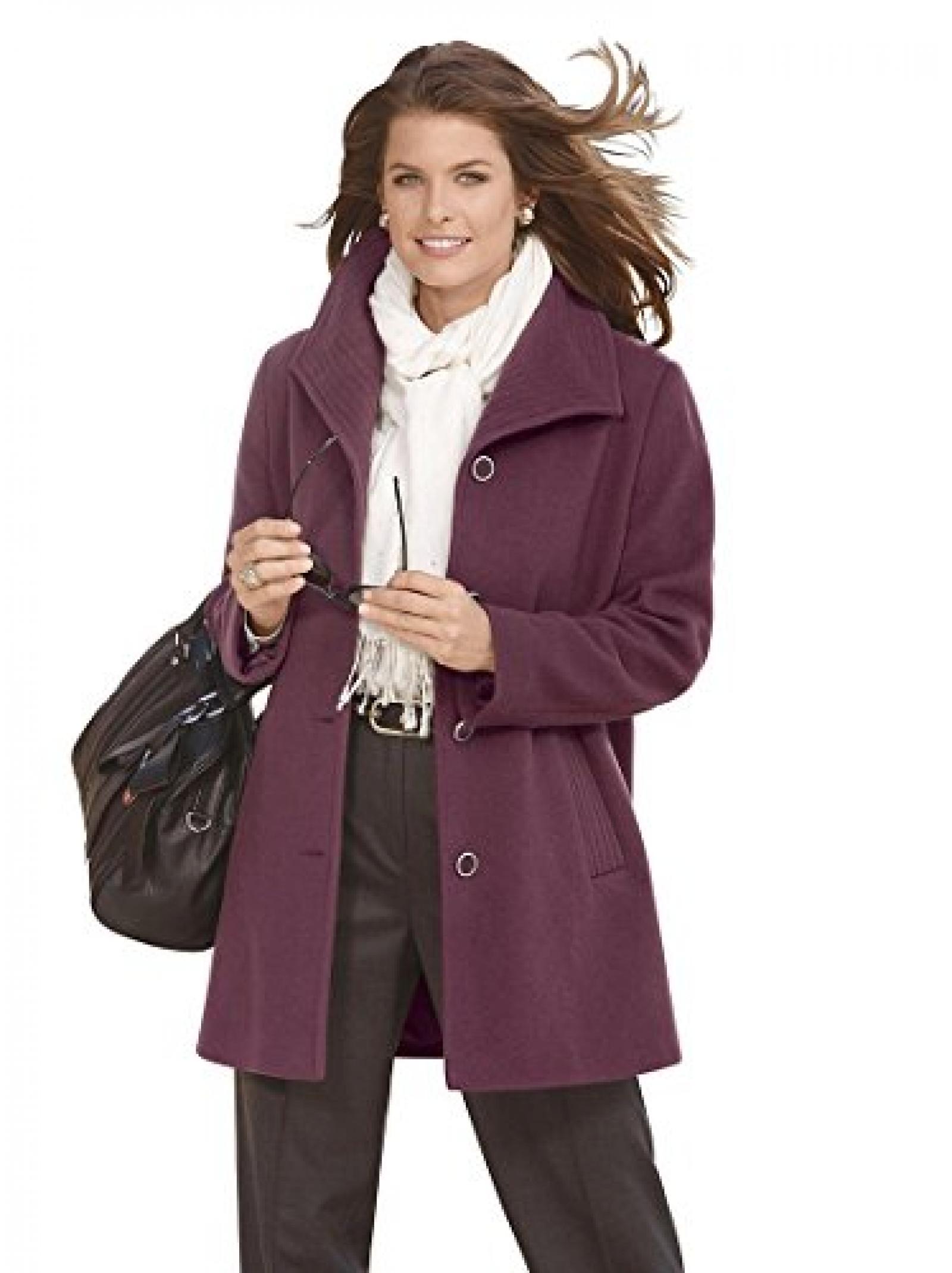 Damen-Woll-Jacke - bordeaux - Witt Weiden - 323081 Damen-Woll-Jacke - bordeaux - Witt Weiden - 323081
