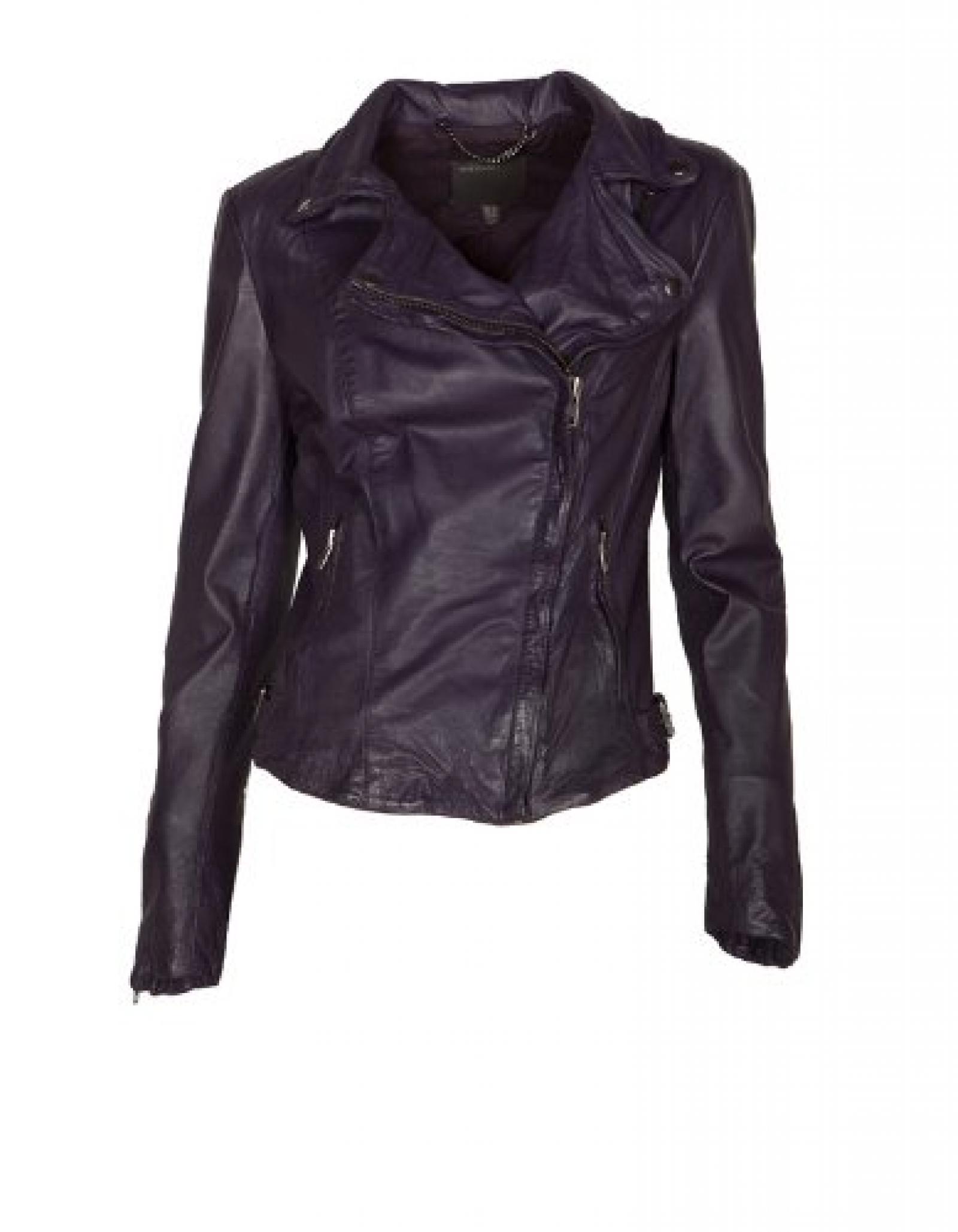 MUUBAA Lederjacke Pola Moto Jacket plum MUUBAA Lederjacke Pola Moto Jacket plum