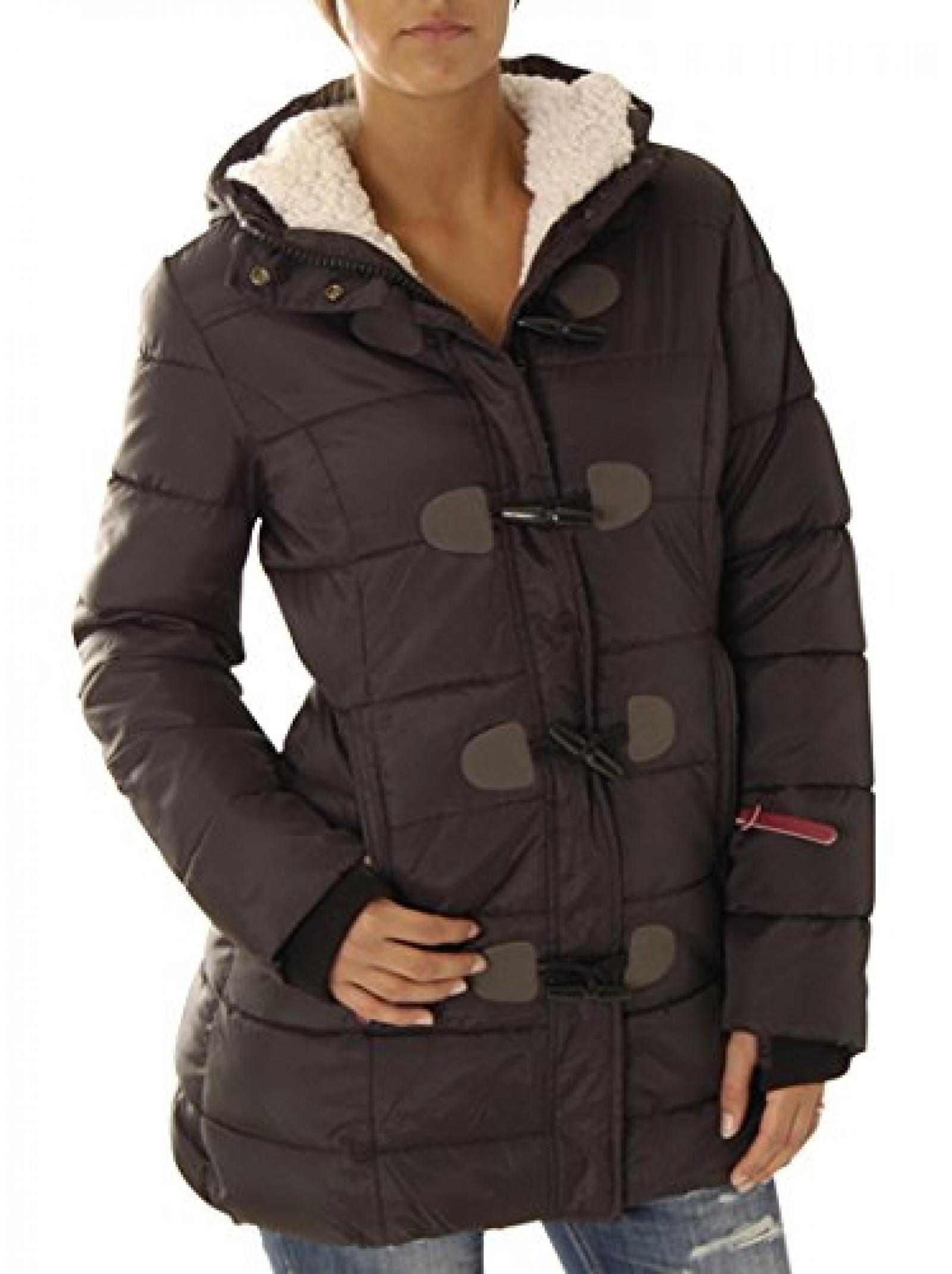 Superdry Women PUFFLE JACKET Padded Jackets Black GS5JL007 Superdry Women PUFFLE JACKET Padded Jackets Black GS5JL007