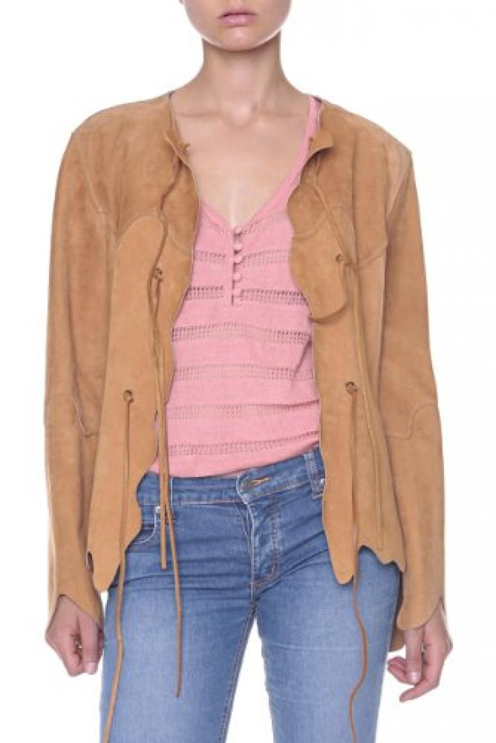 Cristiano di Thiene Lederjacke , Farbe: Cognac Cristiano di Thiene Lederjacke , Farbe: Cognac