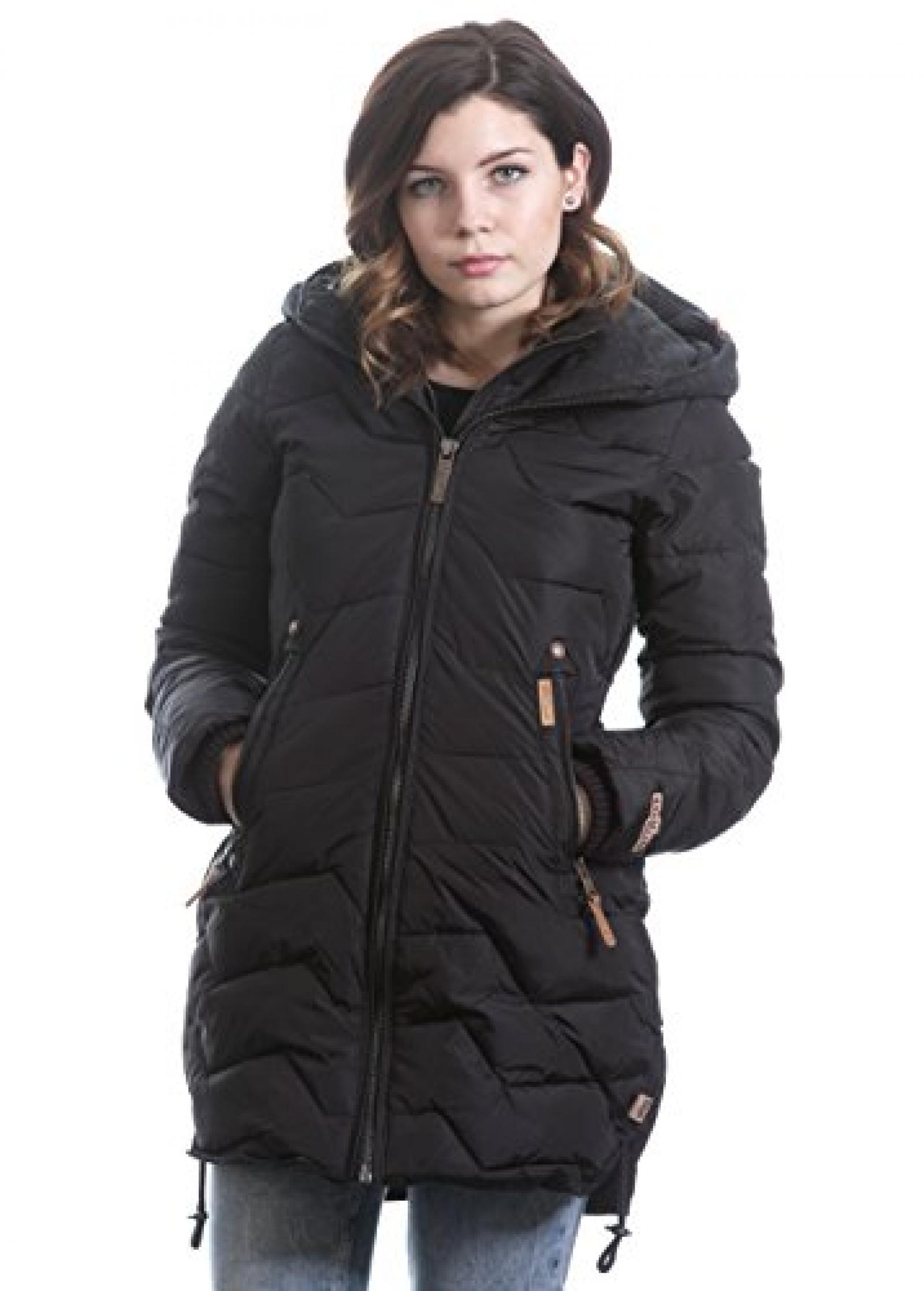 Khujo Zing Damen Parka Mantel Jacke black neue Kollektion 2014/15 Khujo Zing Damen Parka Mantel Jacke black neue Kollektion 2014/15