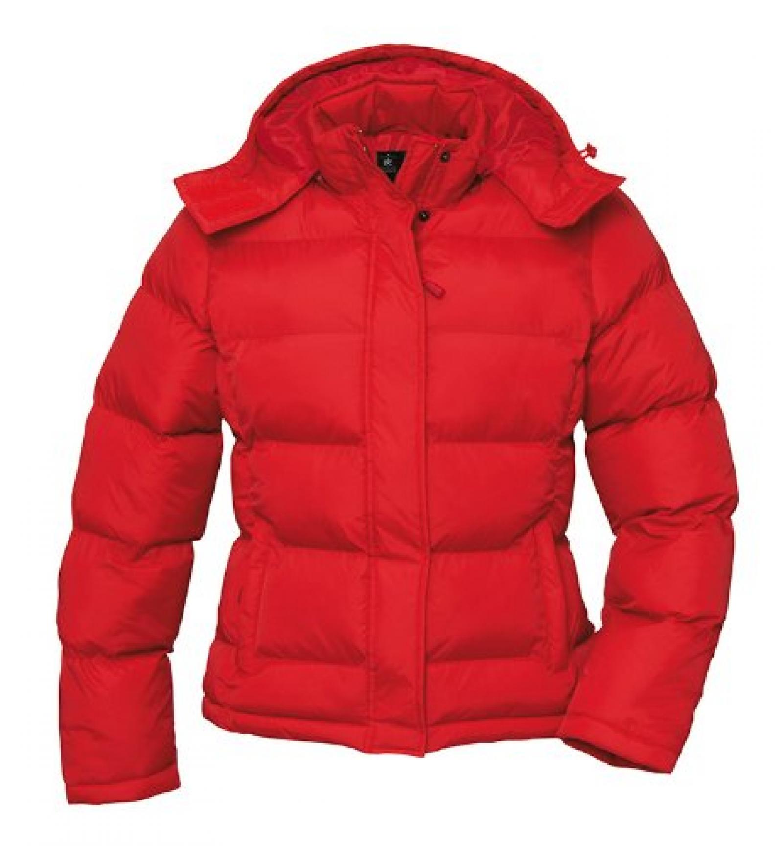 B&C Cocoon + Women Steppjacke BCJW927 /Gr&ouml;&szlig;e: M (Rot) 