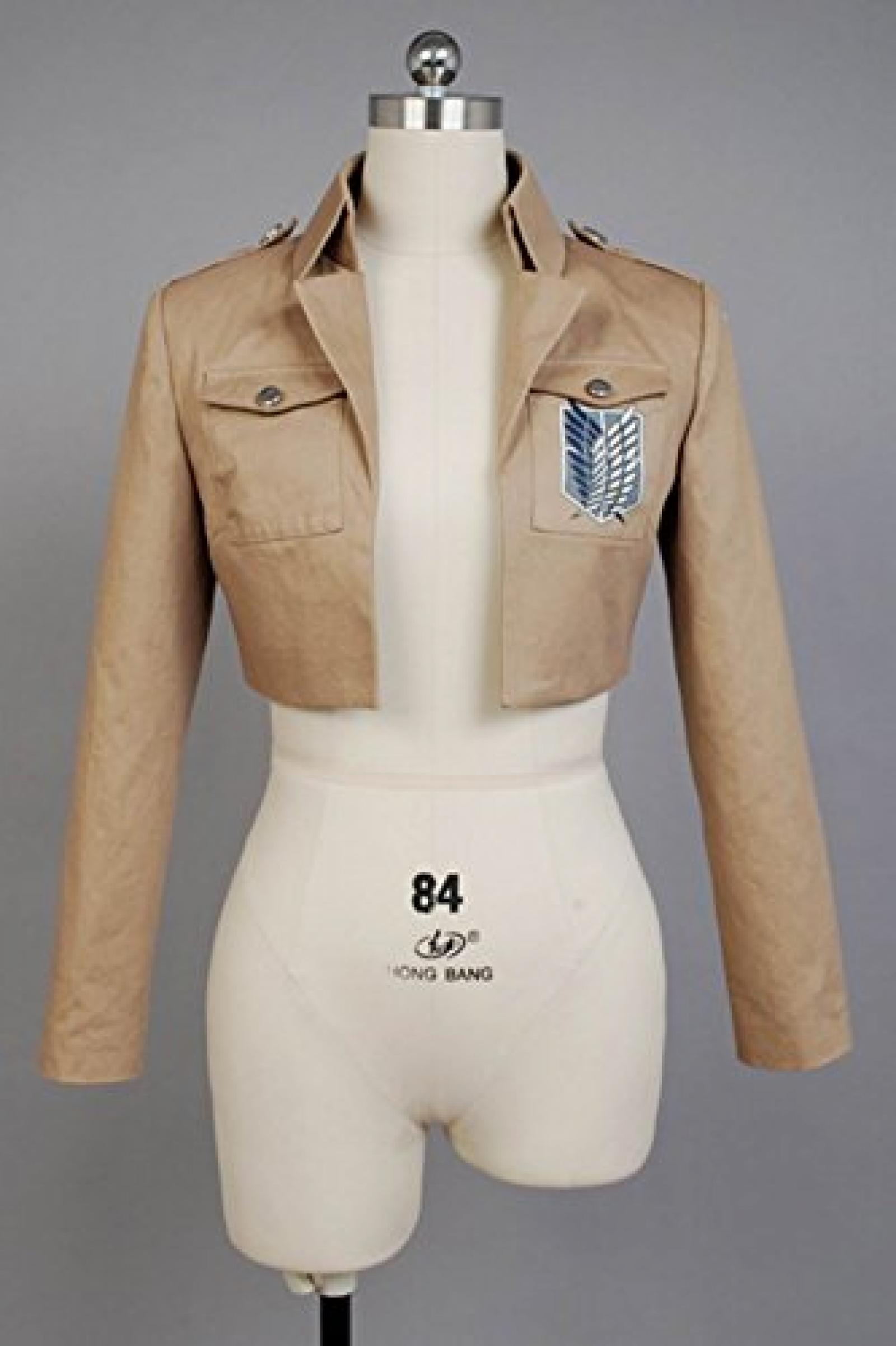 Attack on Titan Shingeki no Kyojin Recon Corps Scouting Legion Jacke Cosplay Kostuem Attack on Titan Shingeki no Kyojin Recon Corps Scouting Legion Jacke Cosplay Kostuem