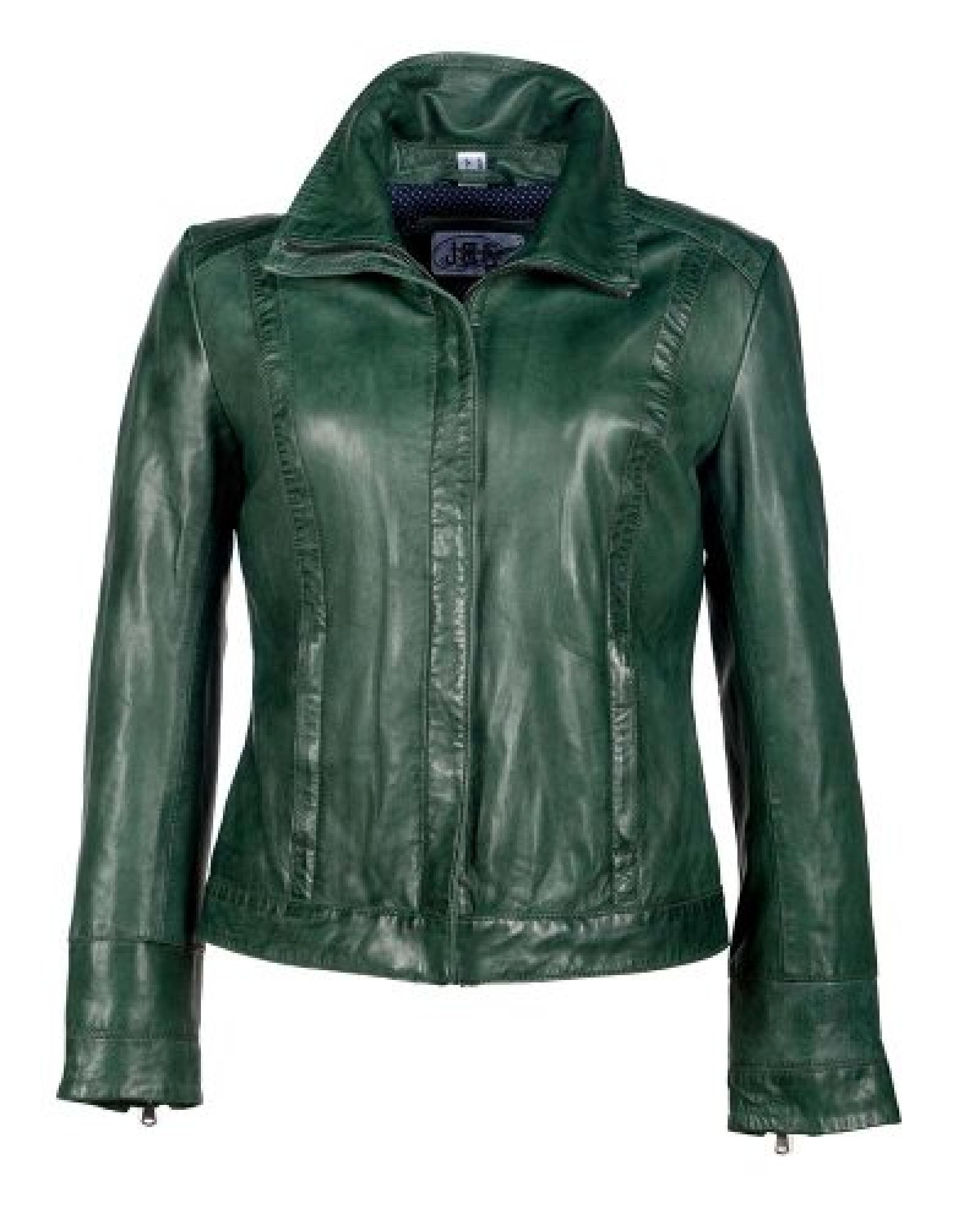 JCC Lederjacke, Damen (Gr&uuml;n) 