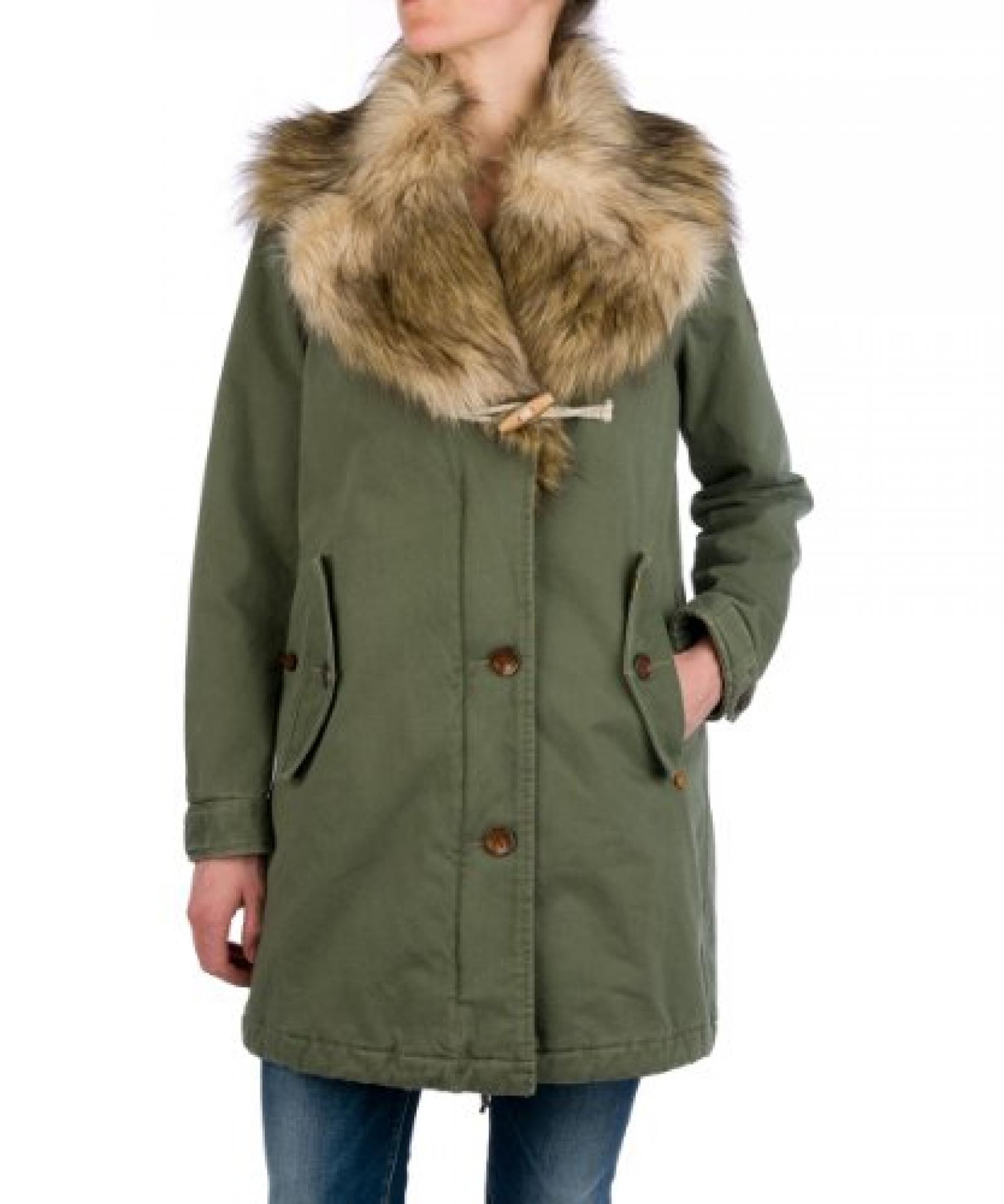 Replay Damen Parka mit Fellkragen W7929 000.81180 Replay Damen Parka mit Fellkragen W7929 000.81180