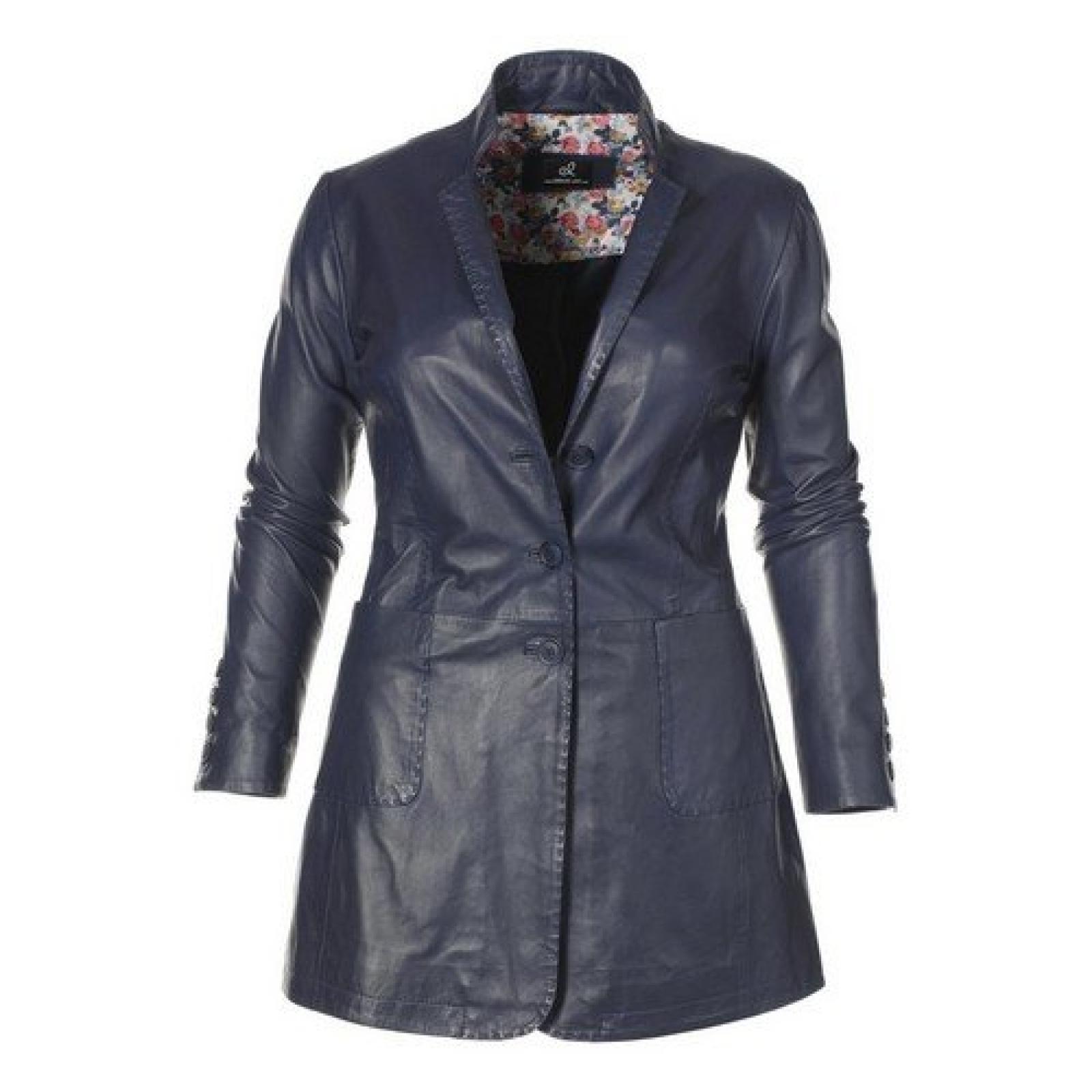 Emilia Lay Lederjacke 824398 Damenmode grosse Gr&ouml;ssen NEU 