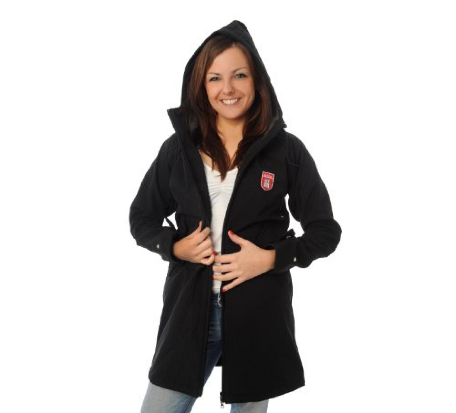 Derbe Island Friese Damen Softshell Jacke black/grey Derbe Island Friese Damen Softshell Jacke black/grey
