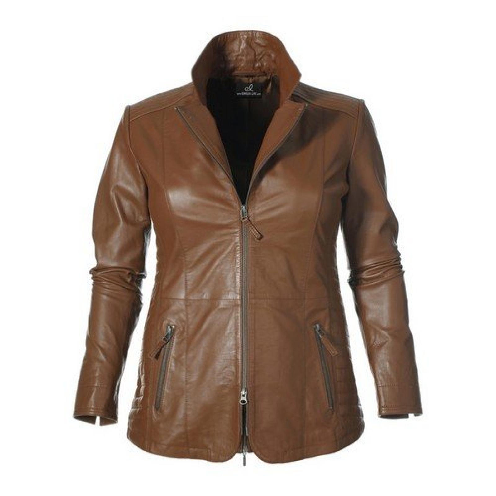 Emilia Lay Lederjacke 817977 Damenmode grosse Grössen NEU Emilia Lay Lederjacke 817977 Damenmode grosse Grössen NEU