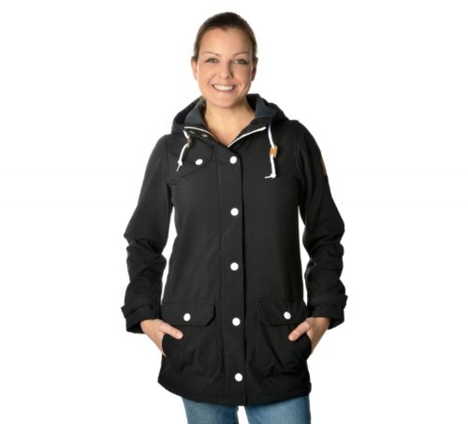 Derbe PENINSULA Damen Softshelljacke black/grey Derbe PENINSULA Damen Softshelljacke black/grey