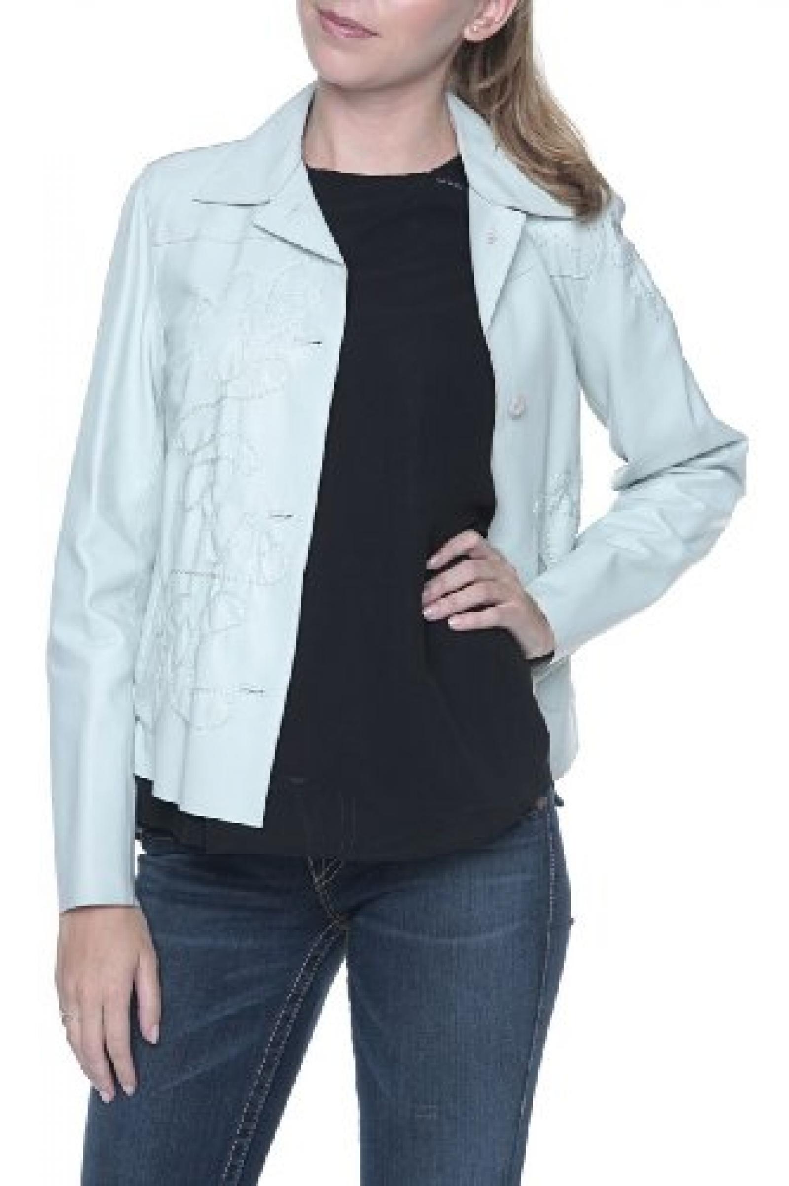 Cristiano di Thiene Lederjacke , Farbe: Hellgruen Cristiano di Thiene Lederjacke , Farbe: Hellgruen
